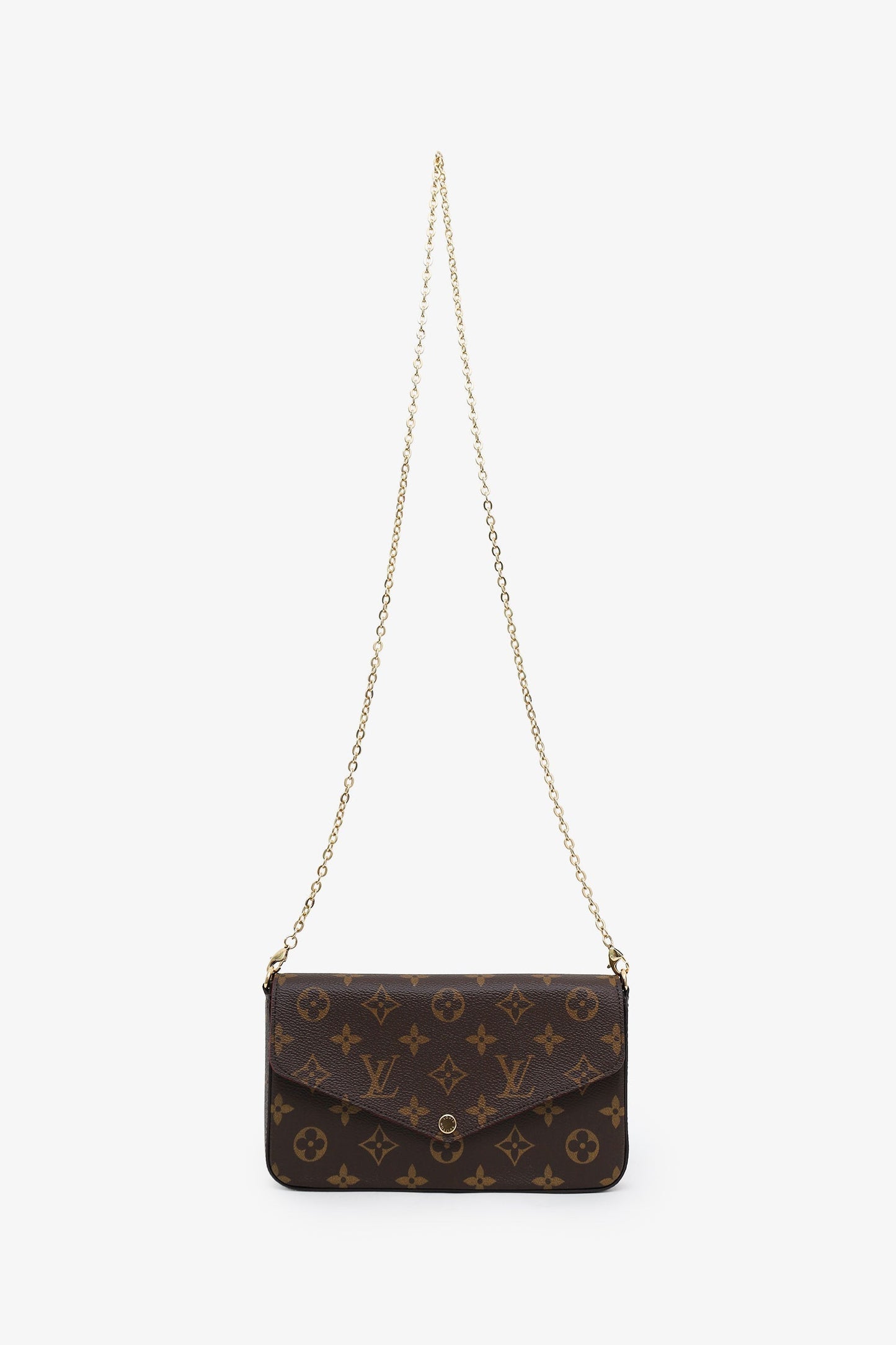 Louis Vuitton Monogram Felicie' Pochette With Inserts