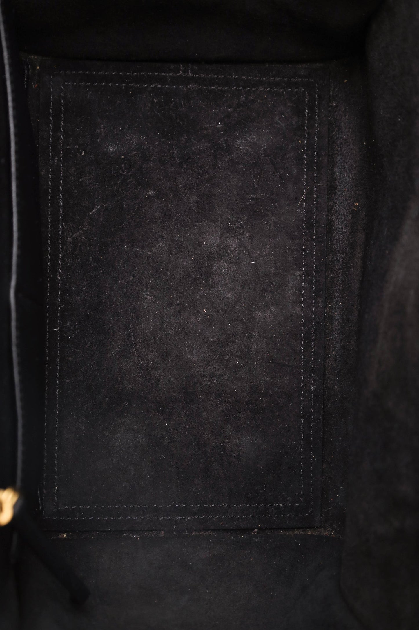 Celine Black Grained Calfskin Medium Tie Knot Tote Bag