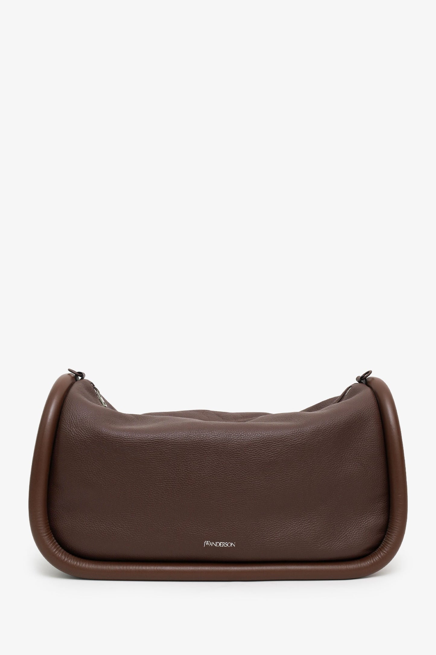 JW Anderson Brown Pebbled Leather Bumper-36 Duffel Bag