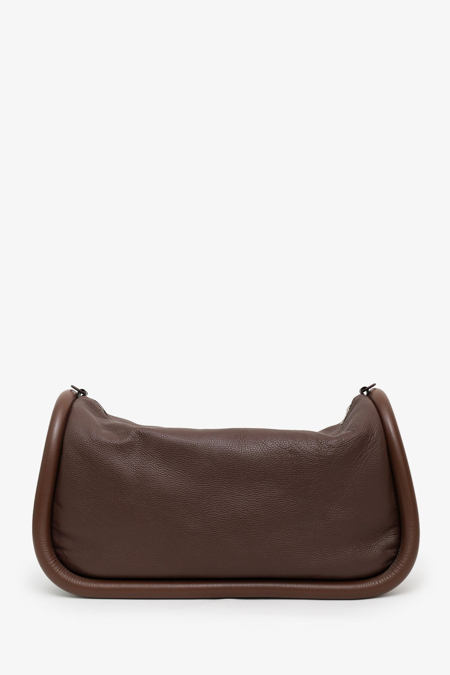 JW Anderson Brown Pebbled Leather Bumper-36 Duffel Bag