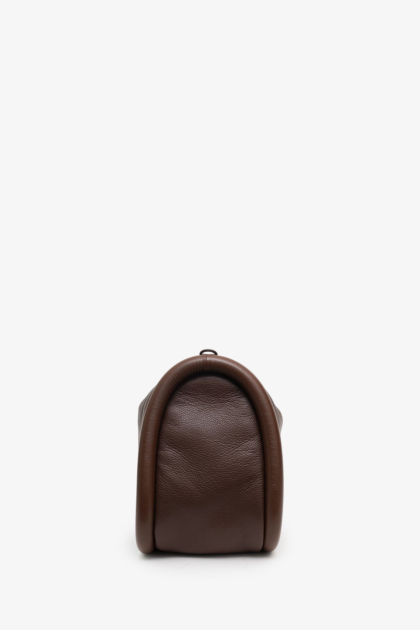 JW Anderson Brown Pebbled Leather Bumper-36 Duffel Bag