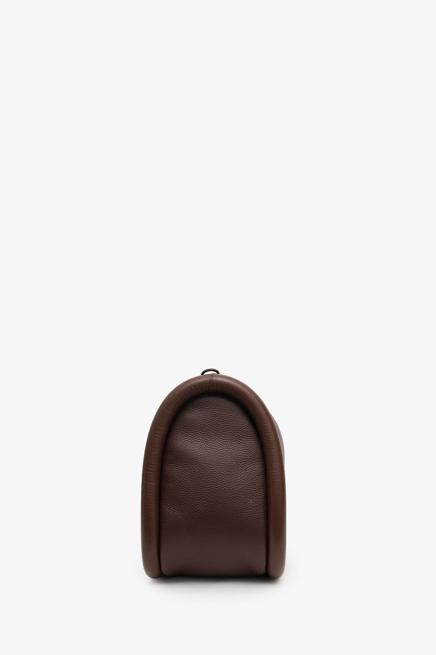 JW Anderson Brown Pebbled Leather Bumper-36 Duffel Bag