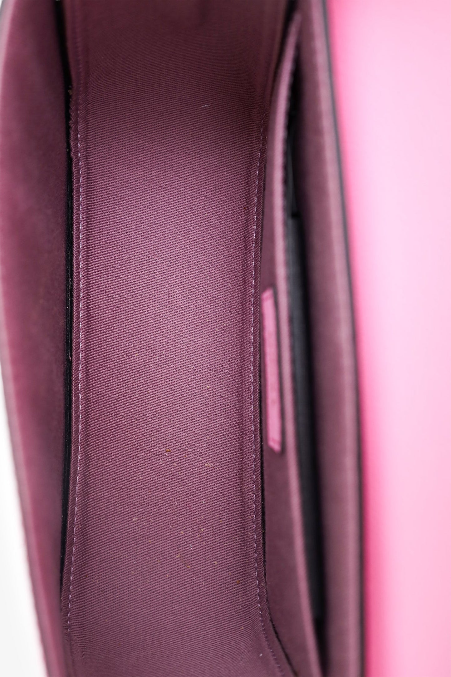 Versace Pink Grained Calfskin La Medusa Shoulder Bag