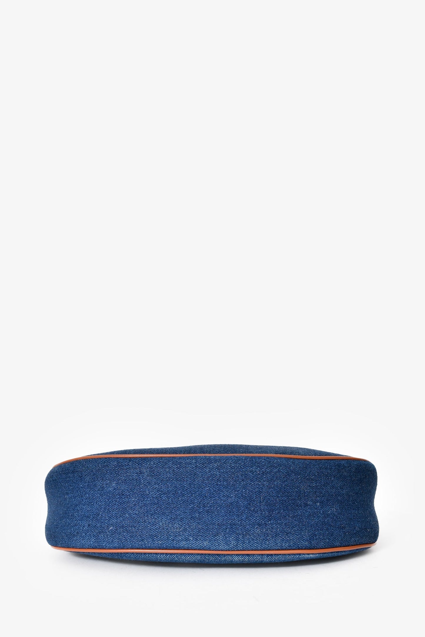 Celine 2021 Blue Denim Ava Shoulder Bag