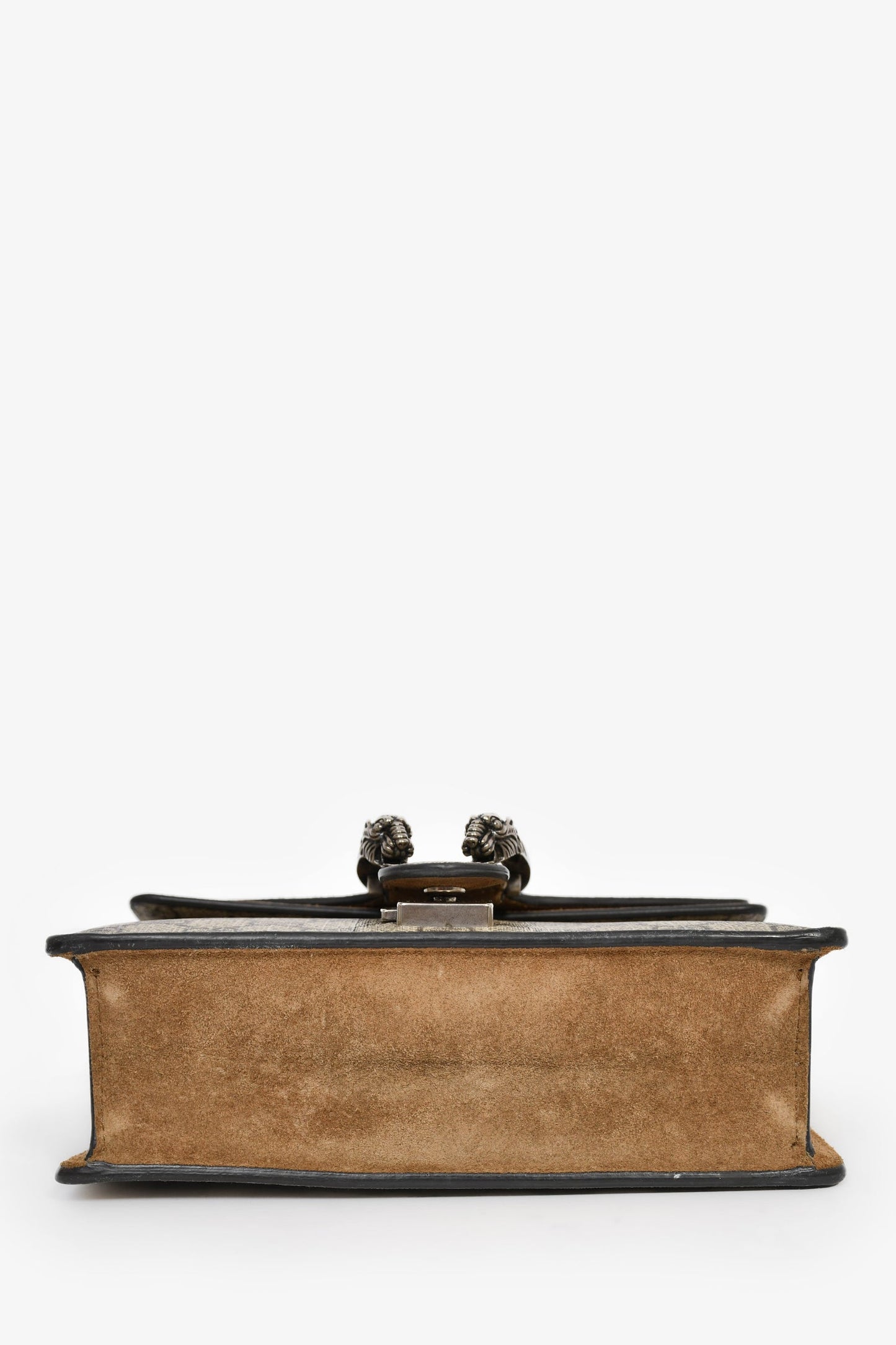 Gucci Beige Canvas/Leather Mini Dionysus Chain Shoulder Bag