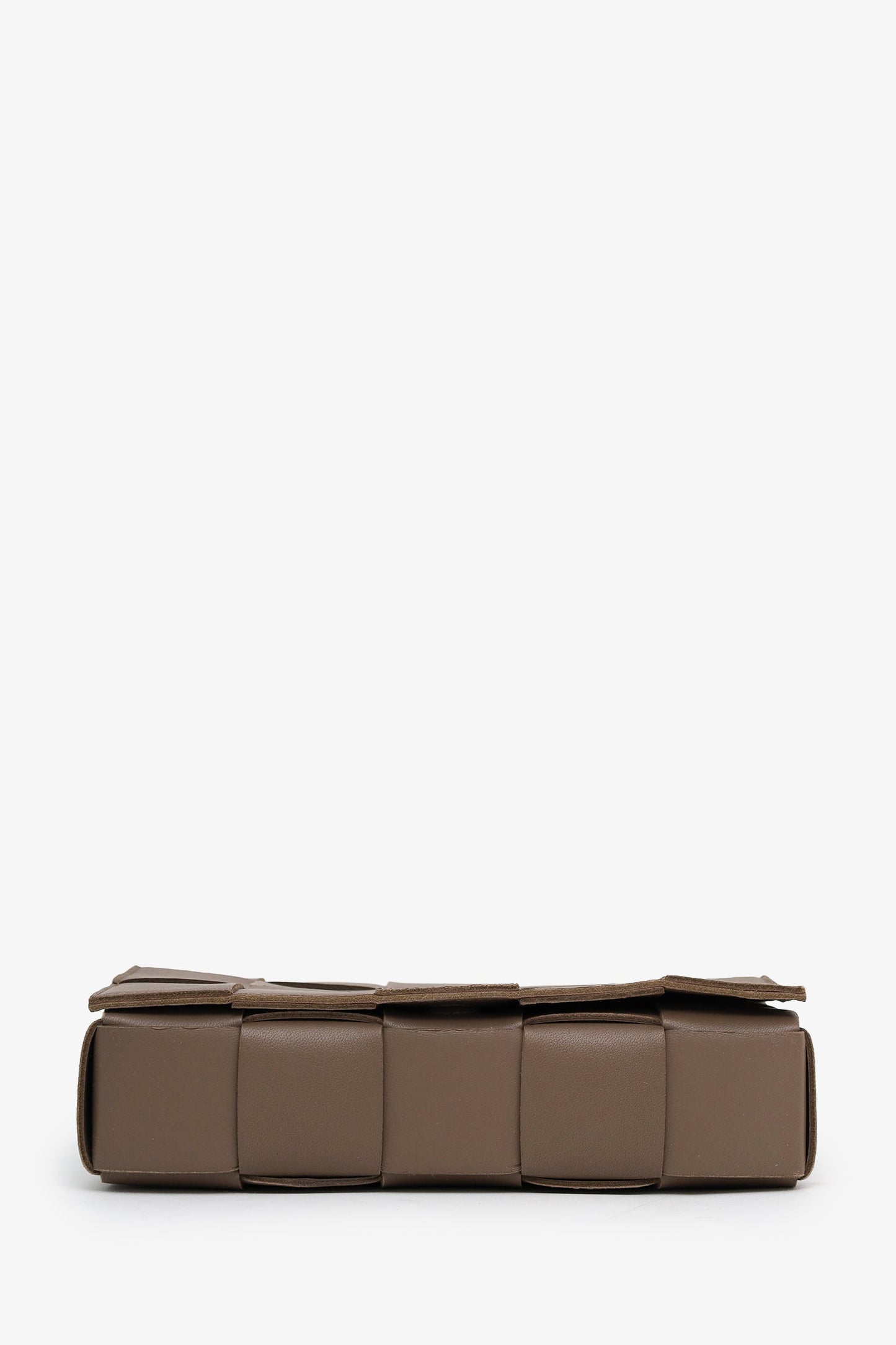 Bottega Veneta Brown Intrecciato Leather Cassette Crossbody Bag