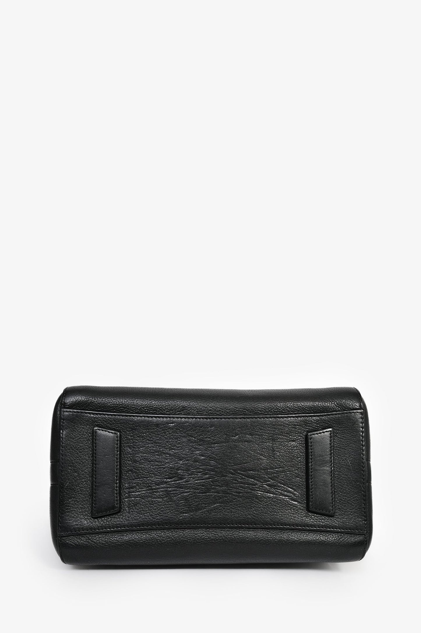 Givenchy Black Leather Small Antigona Bag with Strap