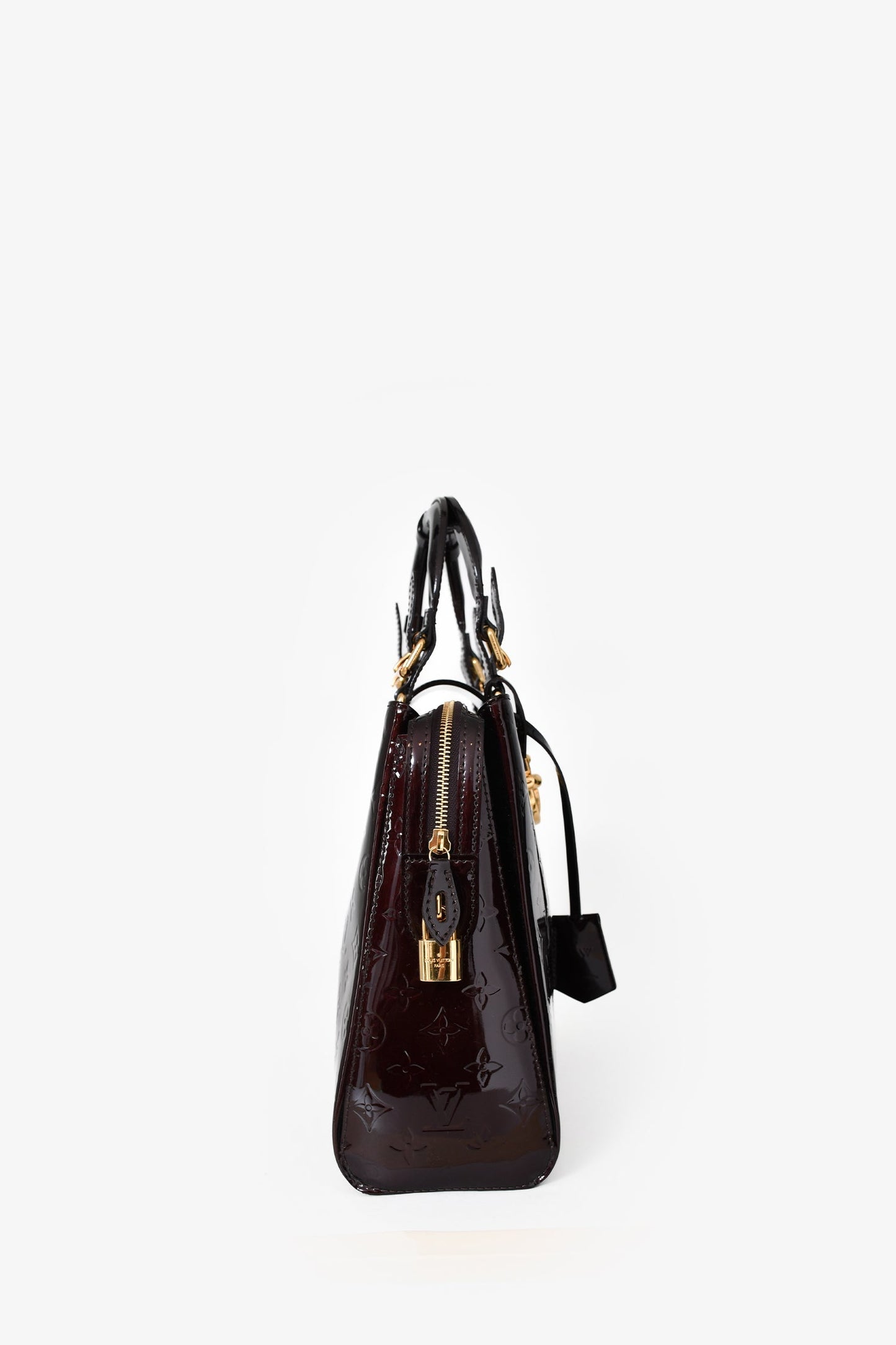 Louis Vuitton 2011 Amaranthe Patent Leather Vernis 'Melrose Avenue' Tote