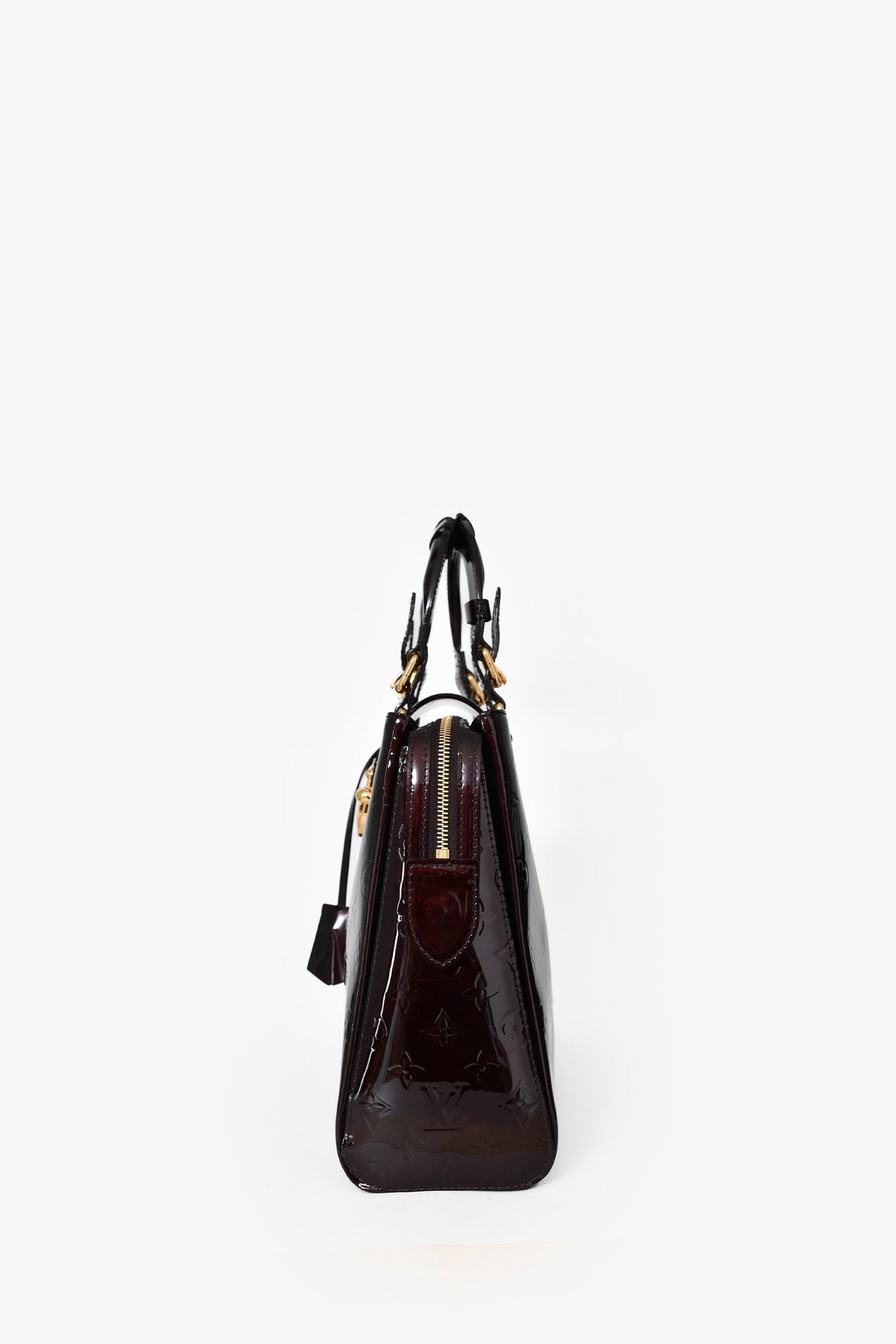 Louis Vuitton 2011 Amaranthe Patent Leather Vernis 'Melrose Avenue' Tote