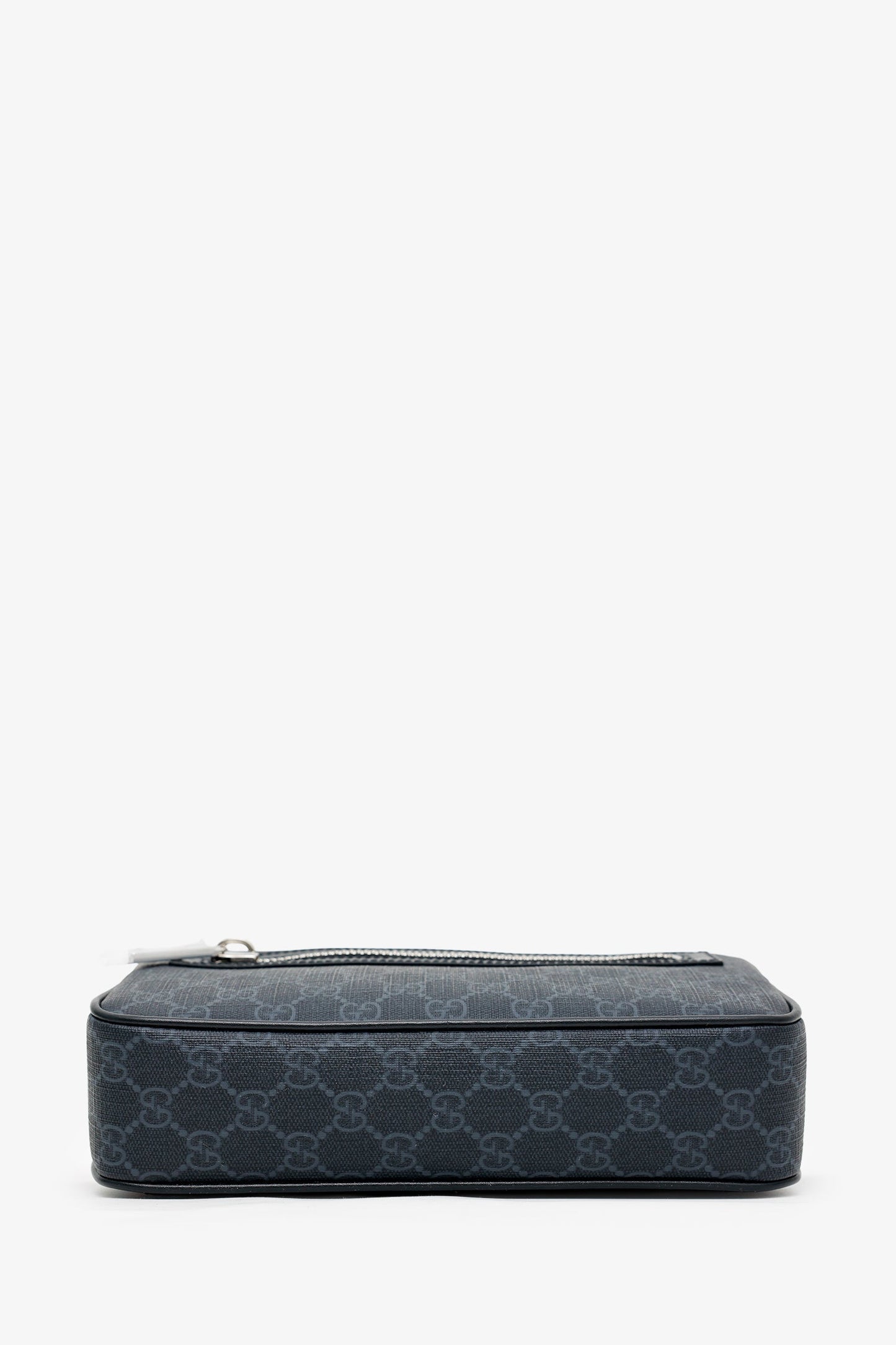 Gucci Black GG Supreme Canvas Belt Bag