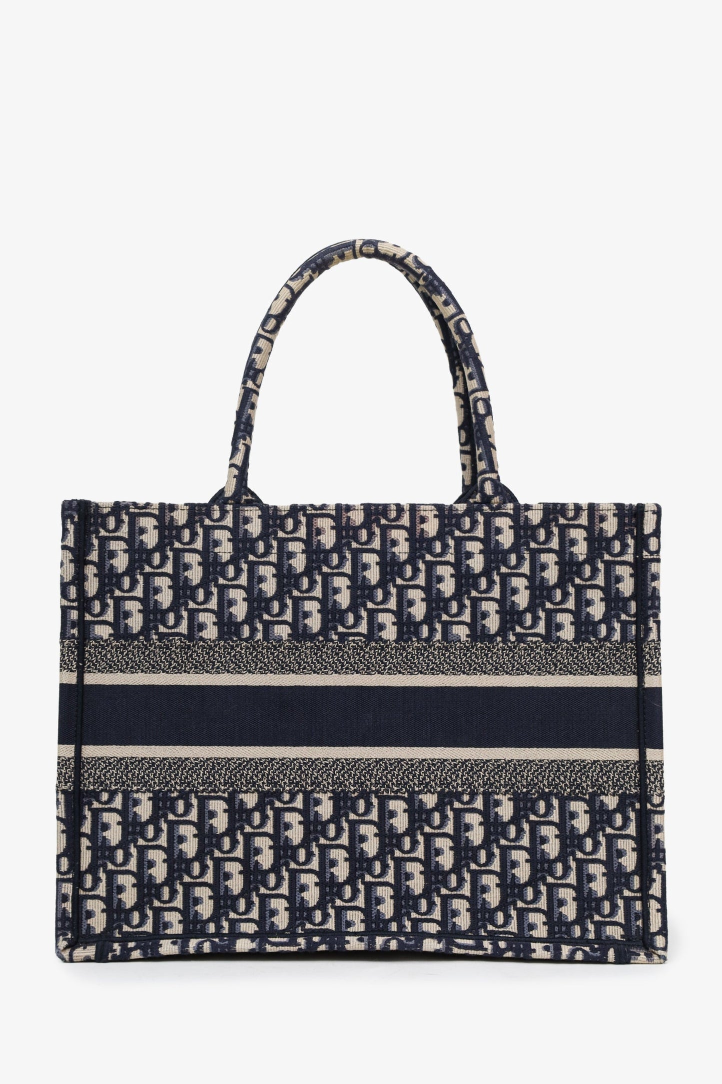 Christian Dior 2021 Blue Oblique Medium Book Tote