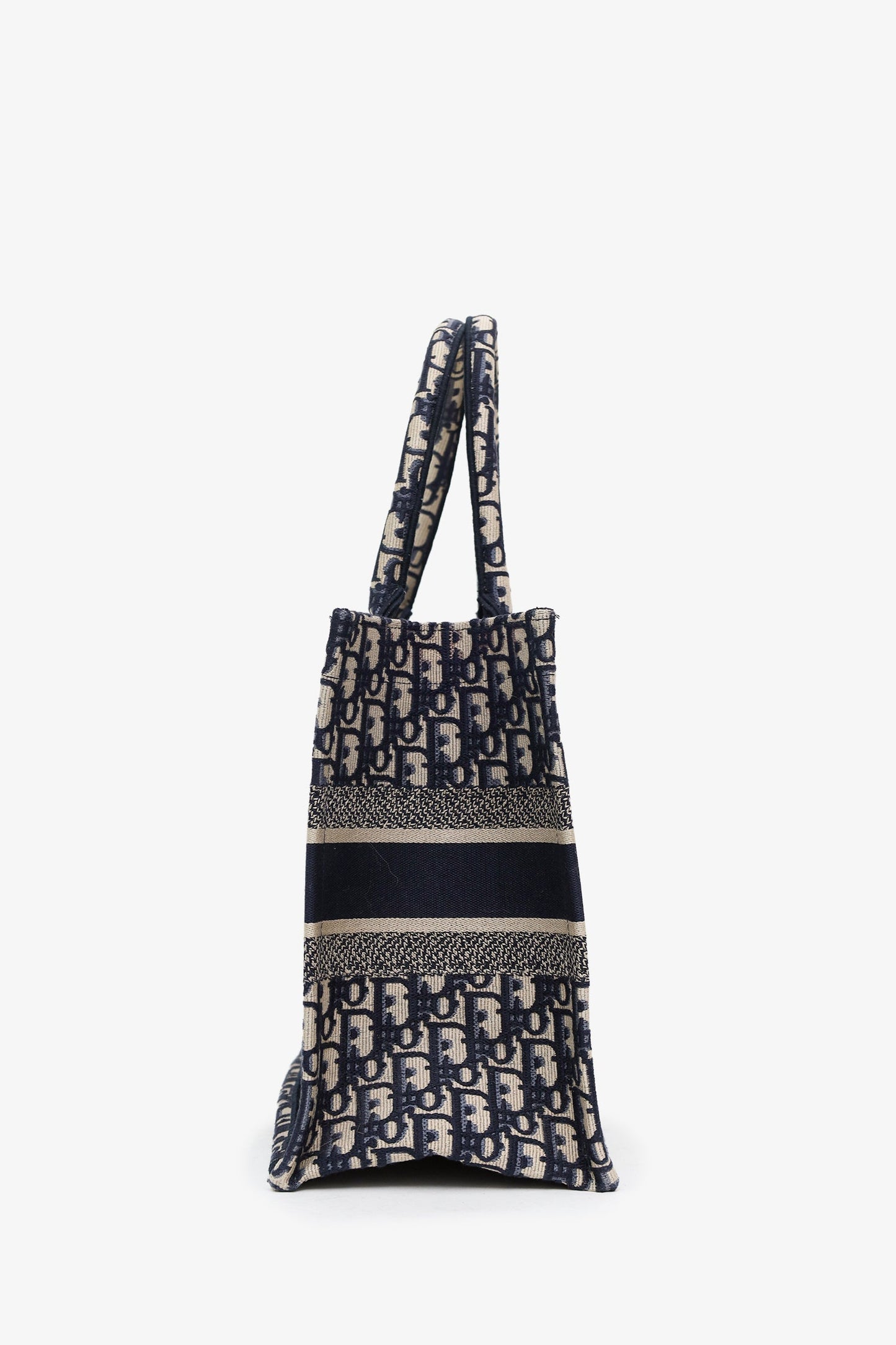 Christian Dior 2021 Blue Oblique Medium Book Tote