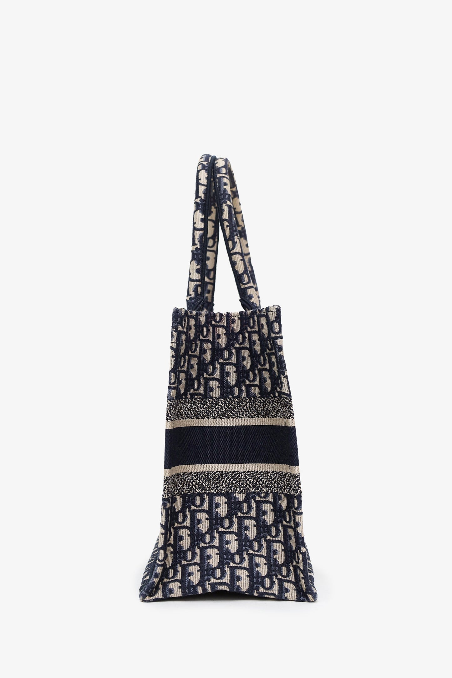 Christian Dior 2021 Blue Oblique Medium Book Tote