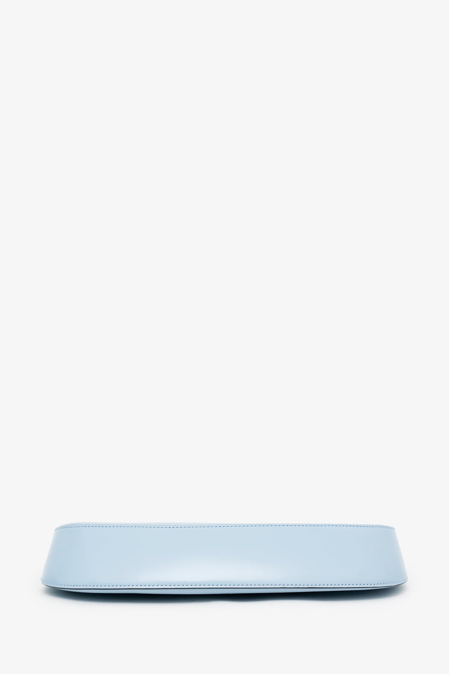 Prada Blue Brushed Leather 'Cleo' Shoulder Bag