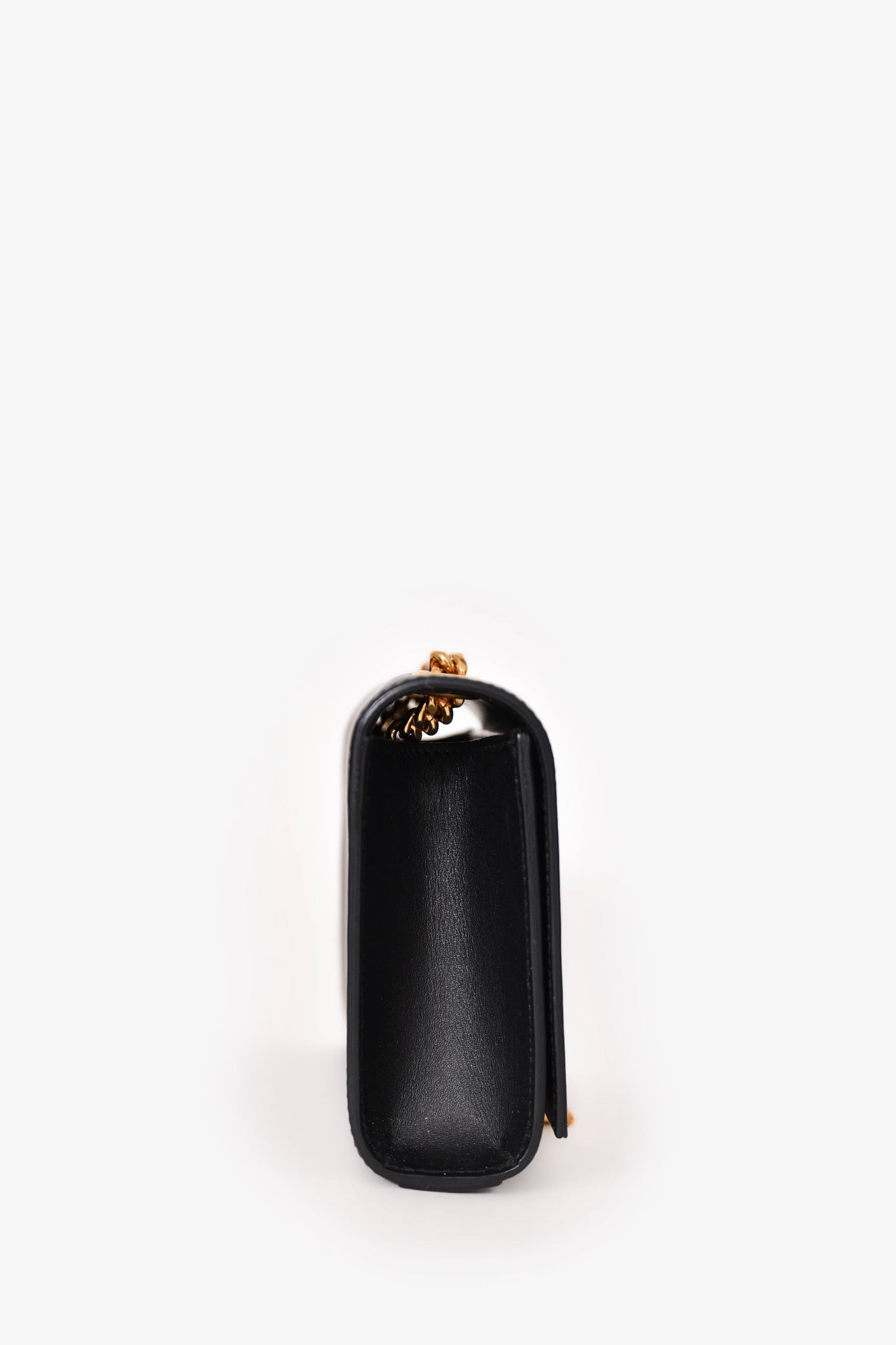 Saint Laurent Black Small Kate Chain Tassel Crossbody