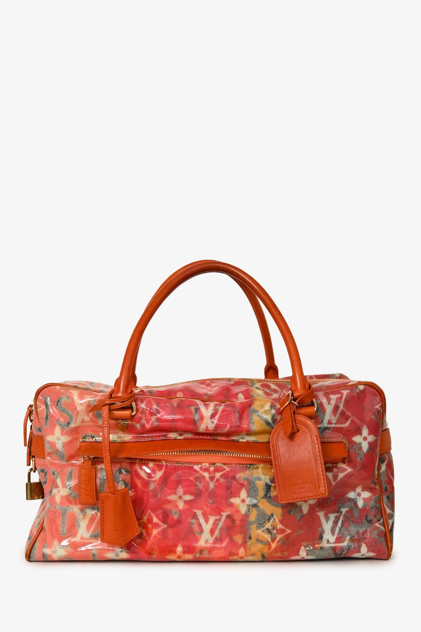 Louis Vuitton x Richard Prince 2008 Monogram Pulp Weekender PM
