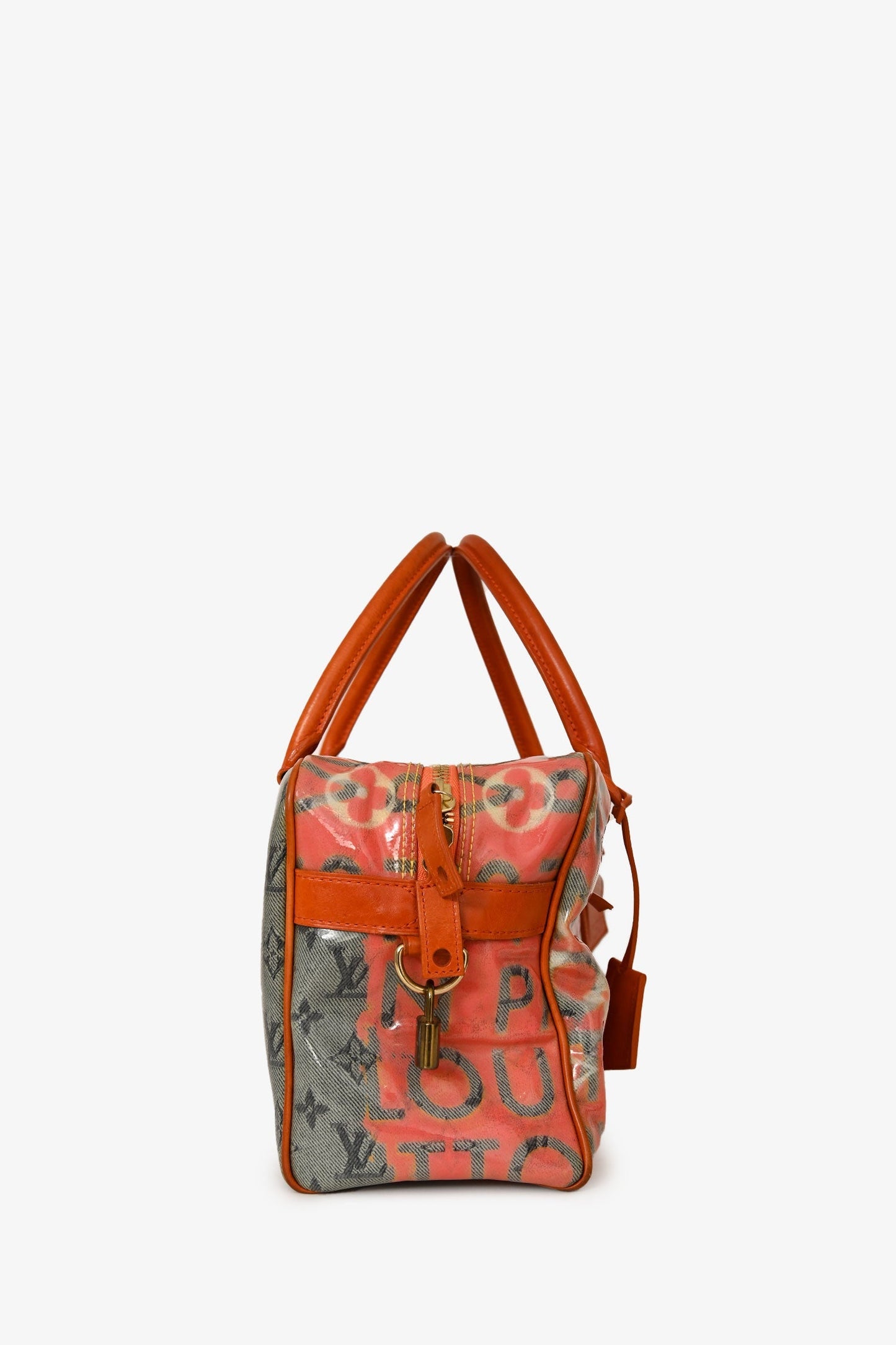 Louis Vuitton x Richard Prince 2008 Monogram Pulp Weekender PM