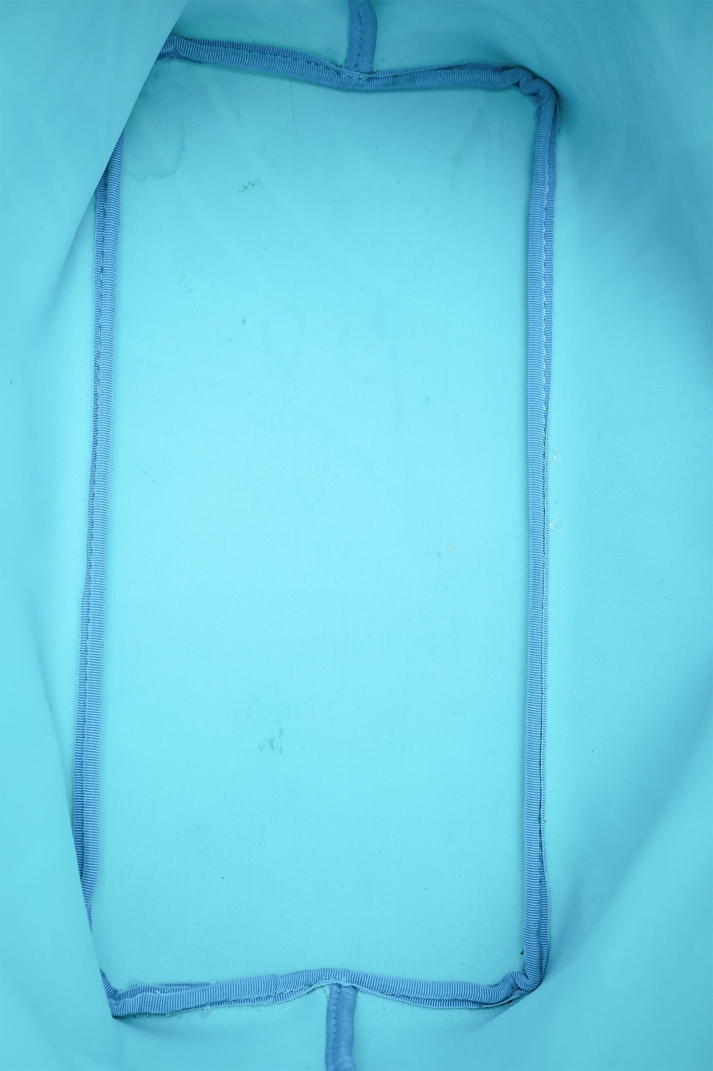 Emilio Pucci Blue Leather Printed Tote Bag