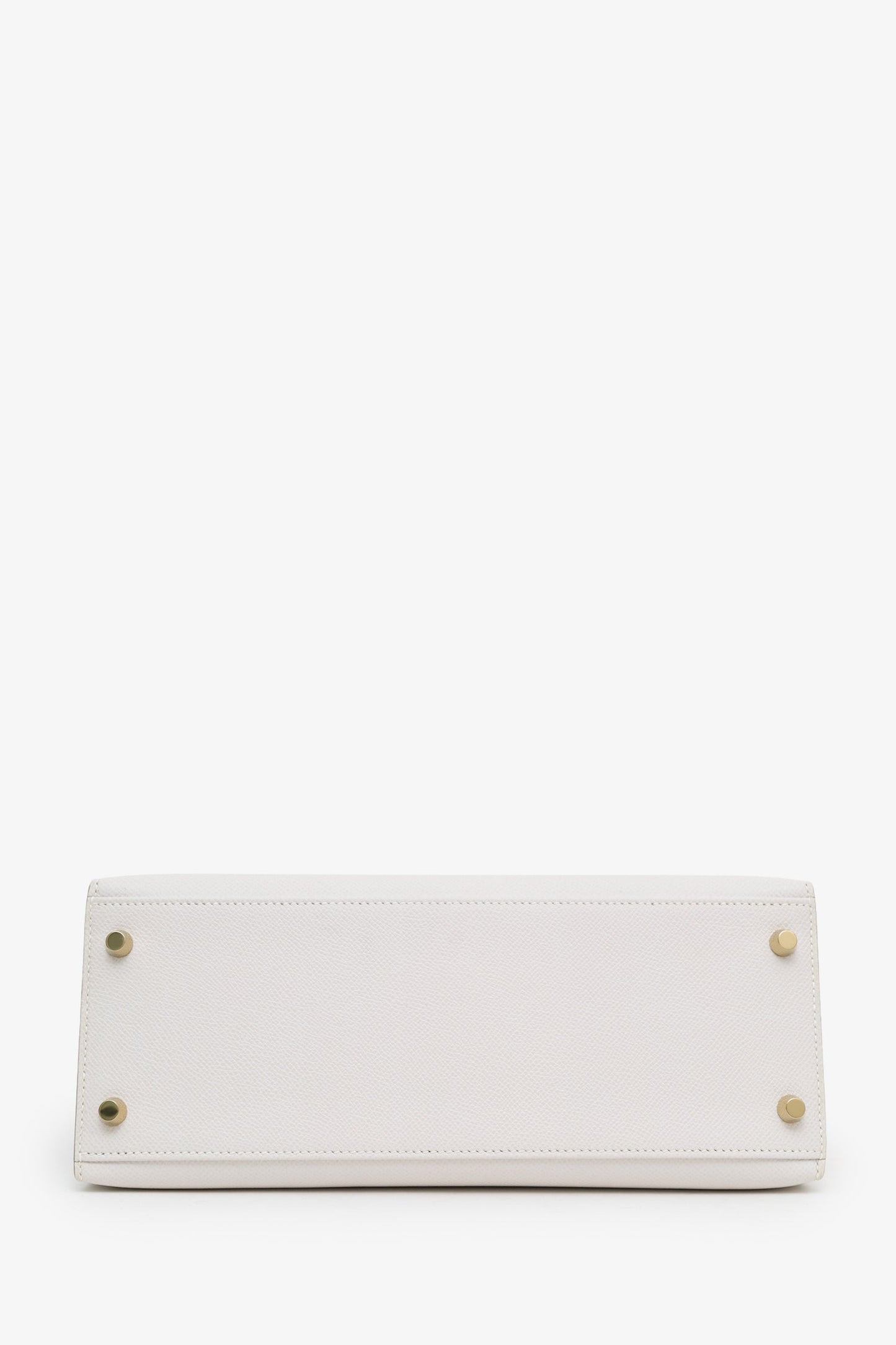 Hermès 2024 Gris Pale Epsom Leather Sellier Kelly 28 With Strap