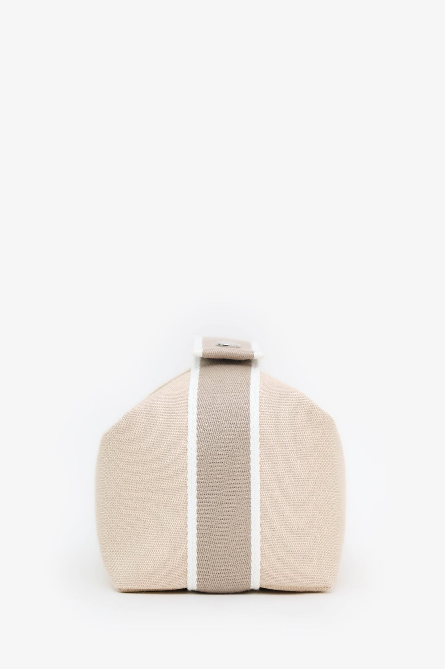 Hermès Beige Canvas Small Bride-a-Brac Case