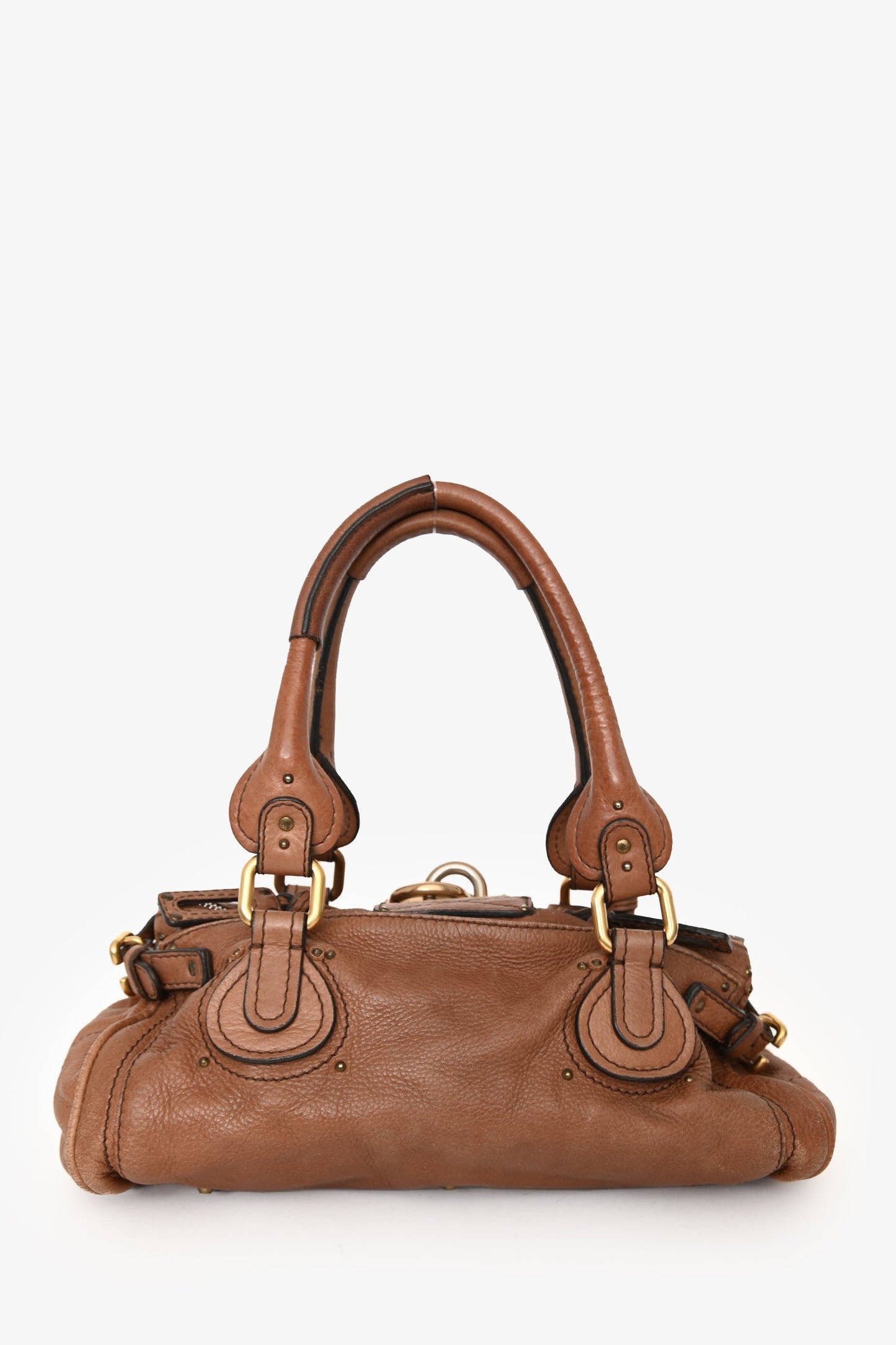 Chloe 2007 Vintage Brown Leather Paddington Bag