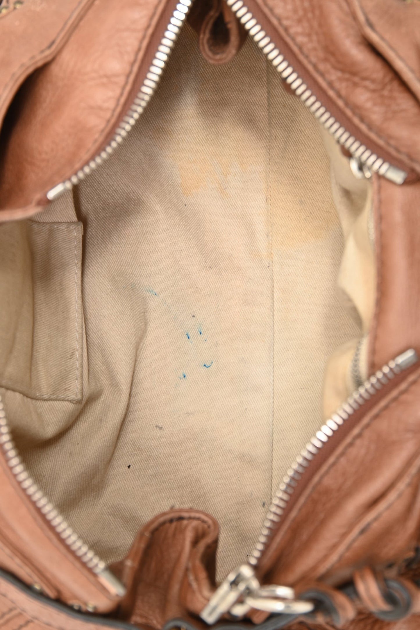 Chloe 2007 Vintage Brown Leather Paddington Bag