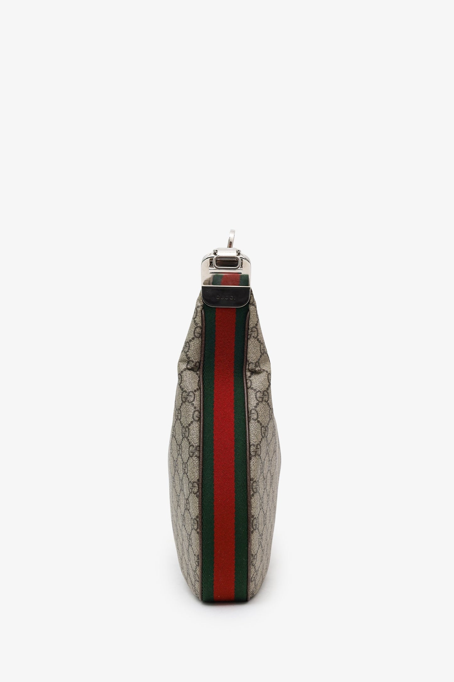 Gucci GG Canvas Supreme 'Attache' Medium Shoulder Bag With Two Straps