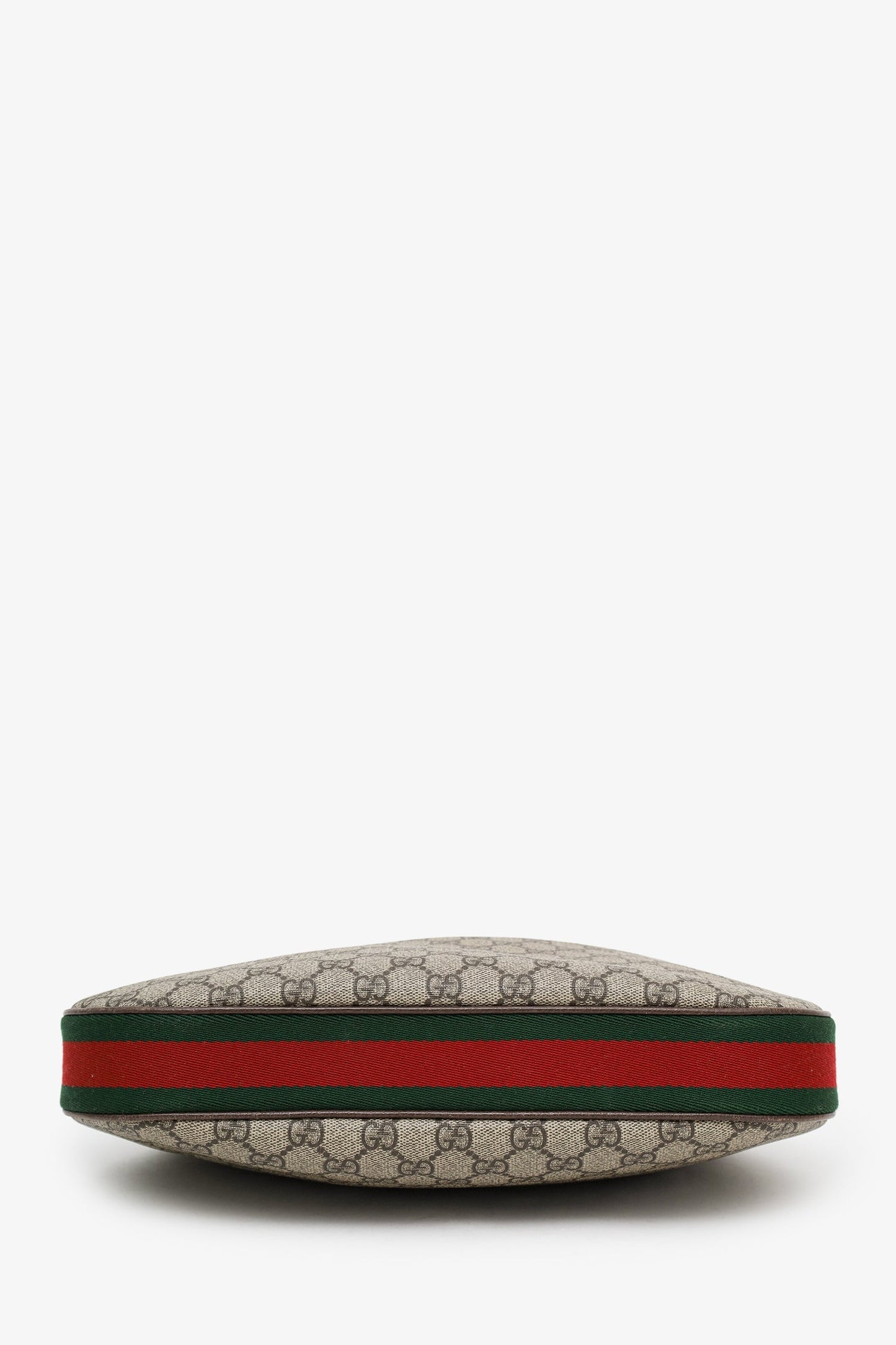Gucci GG Canvas Supreme 'Attache' Medium Shoulder Bag With Two Straps