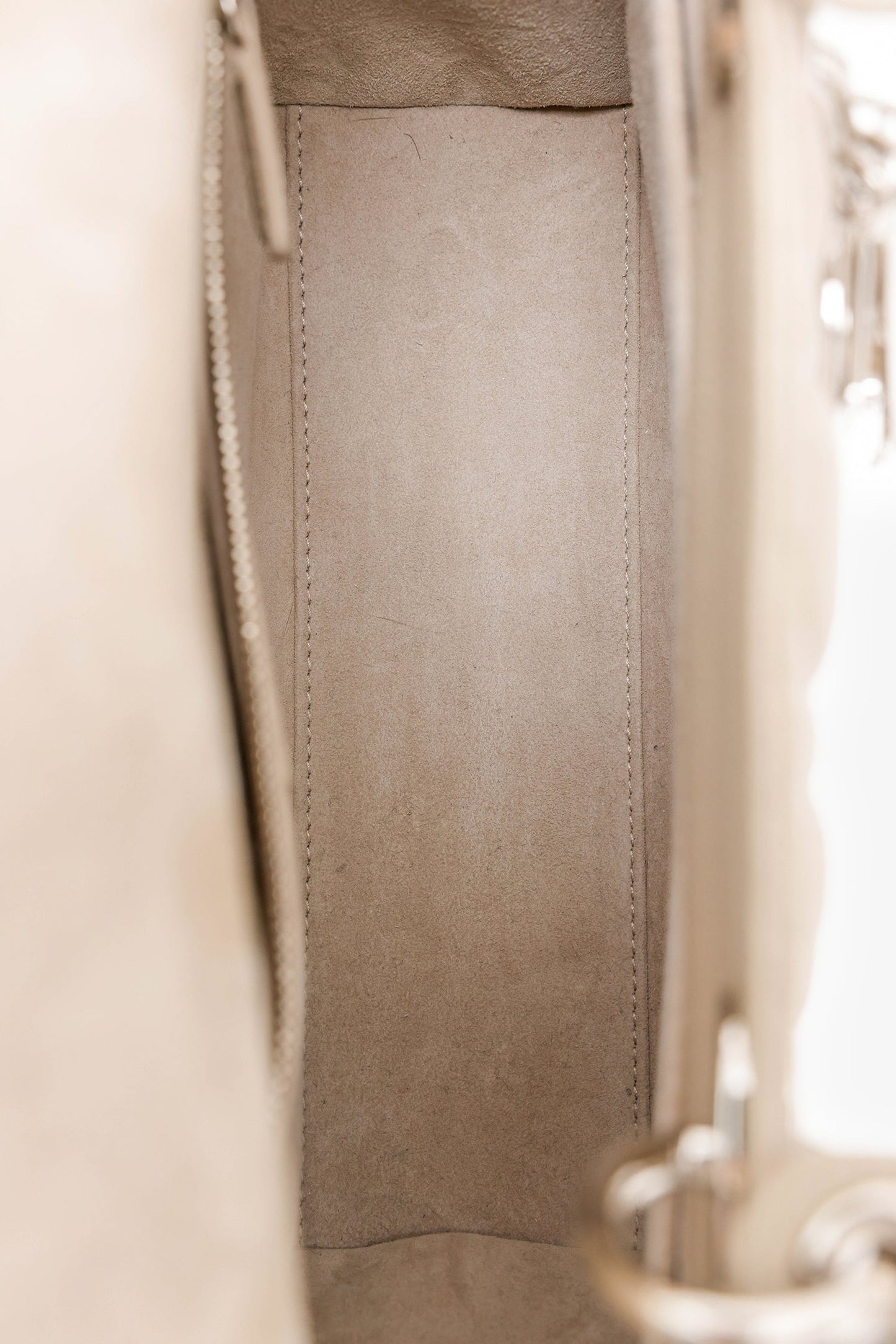 Christian Dior 2022 Taupe Grained Cannage Calfskin Medium Lady Dior Bag With Strap