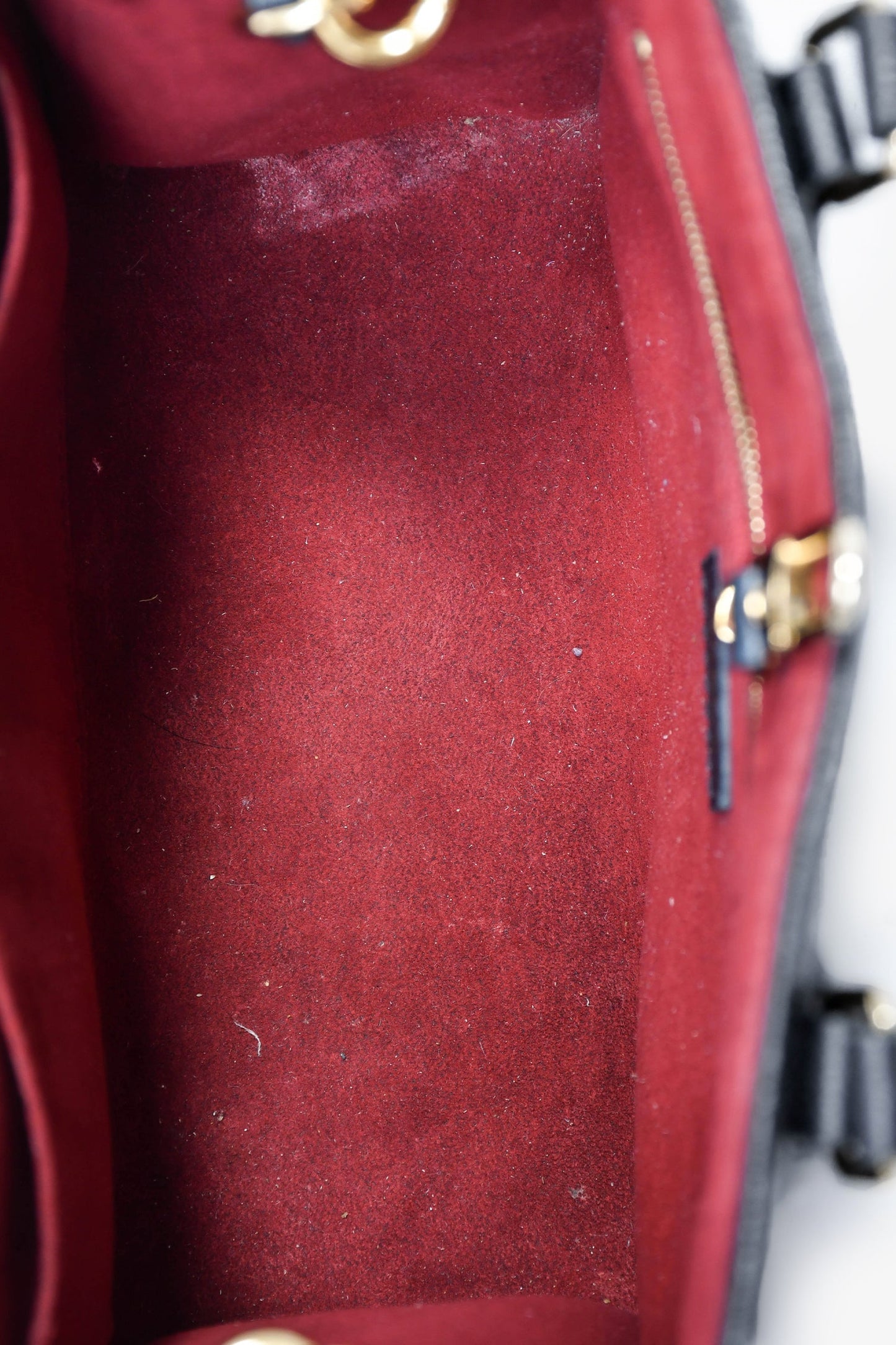 Louis Vuitton Black/Cream Monogram Bicolor Empreinte Leather 'On The Go' PM Bag With Strap