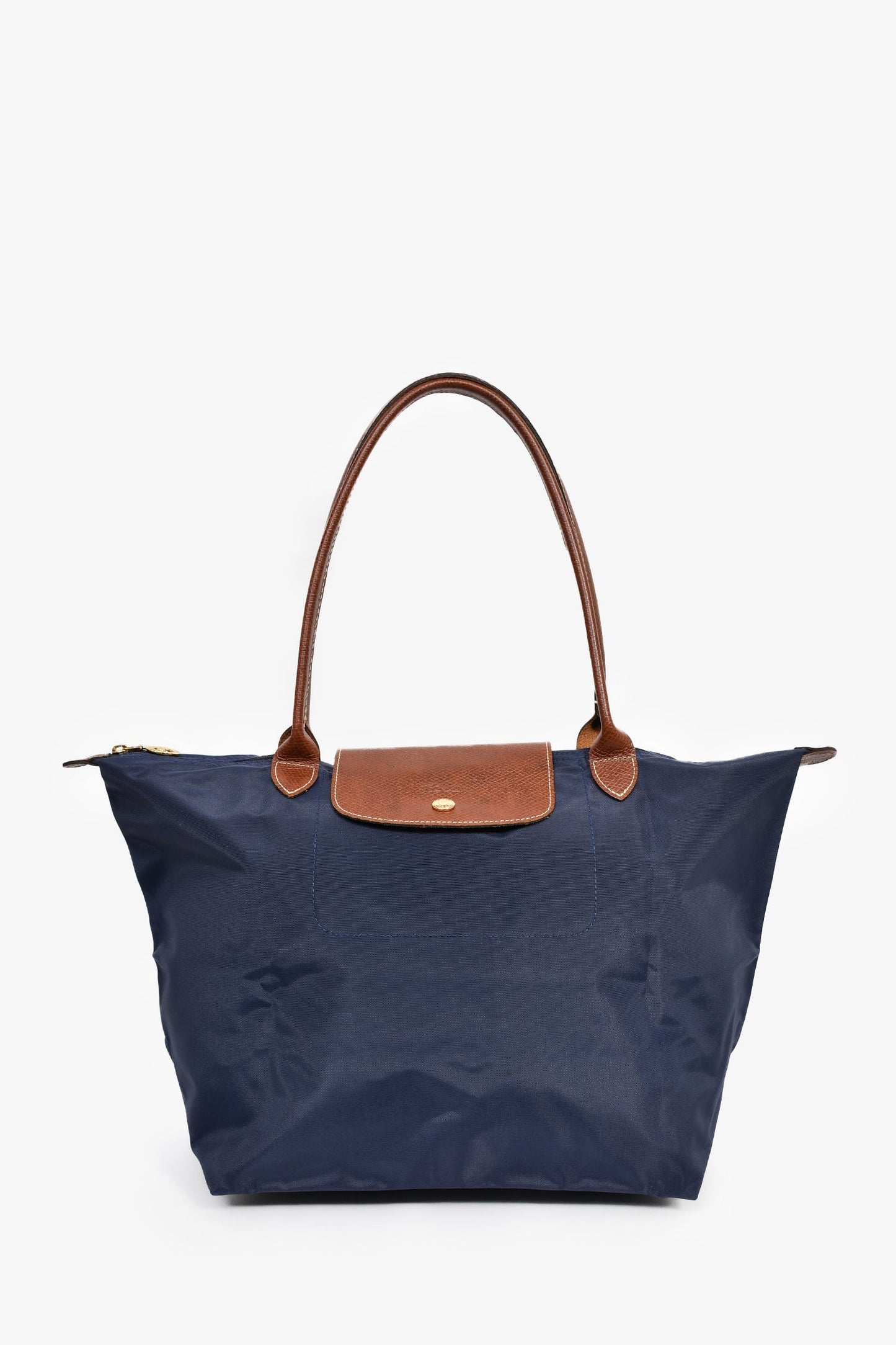 Longchamp Navy 'Le Pliage' Large Tote Bag
