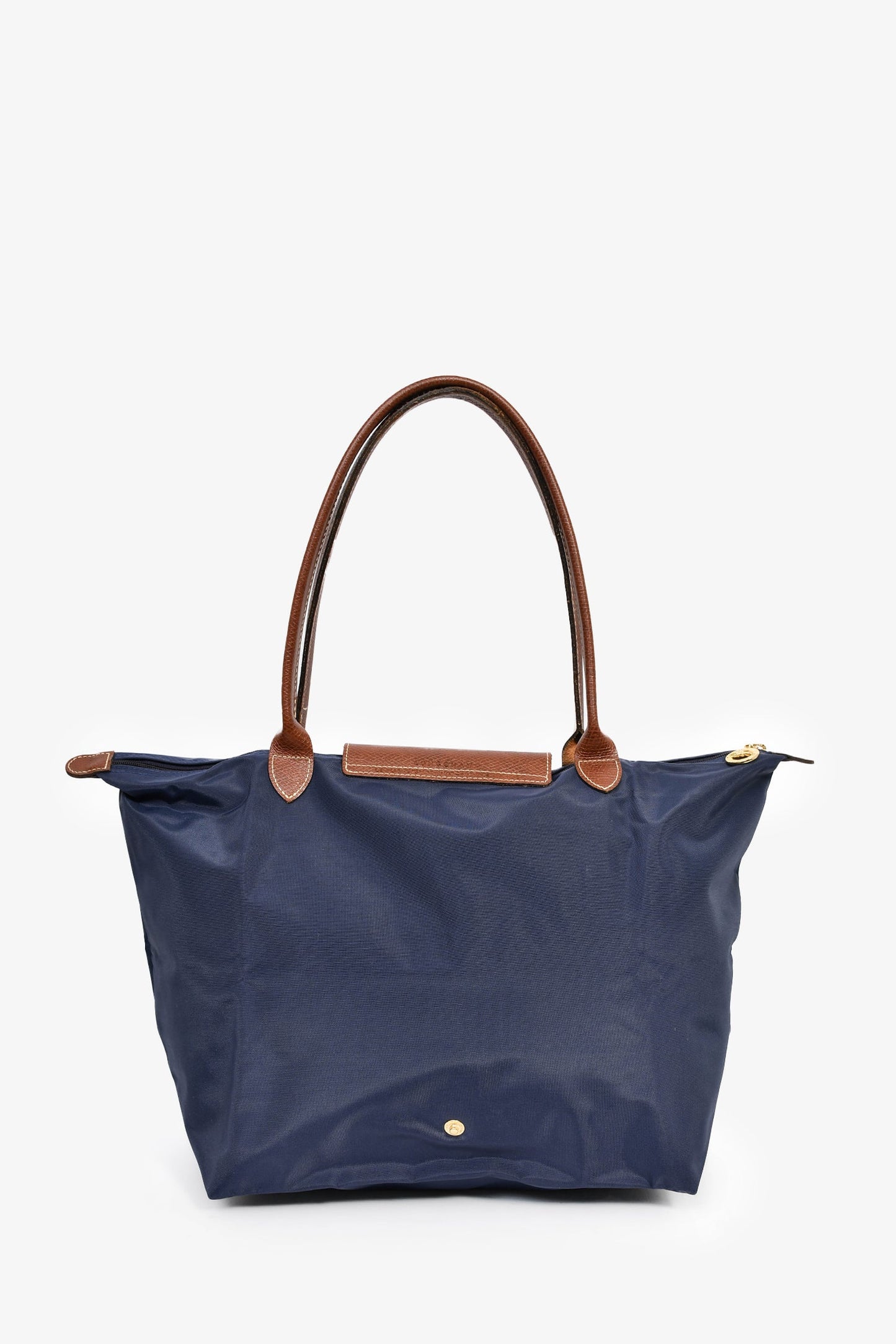 Longchamp Navy 'Le Pliage' Large Tote Bag
