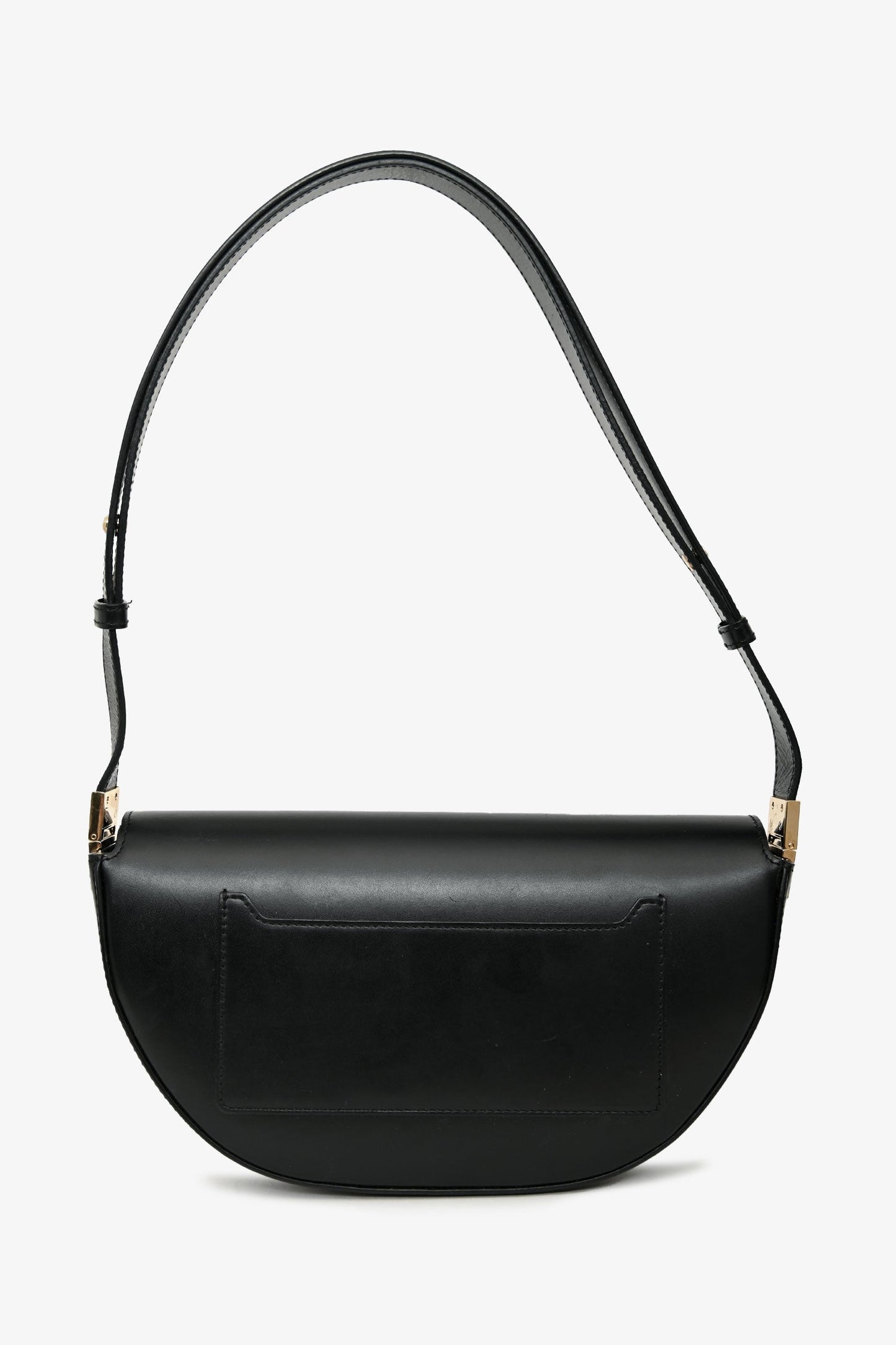 Burberry Black Leather Olympia Crossbody Bag