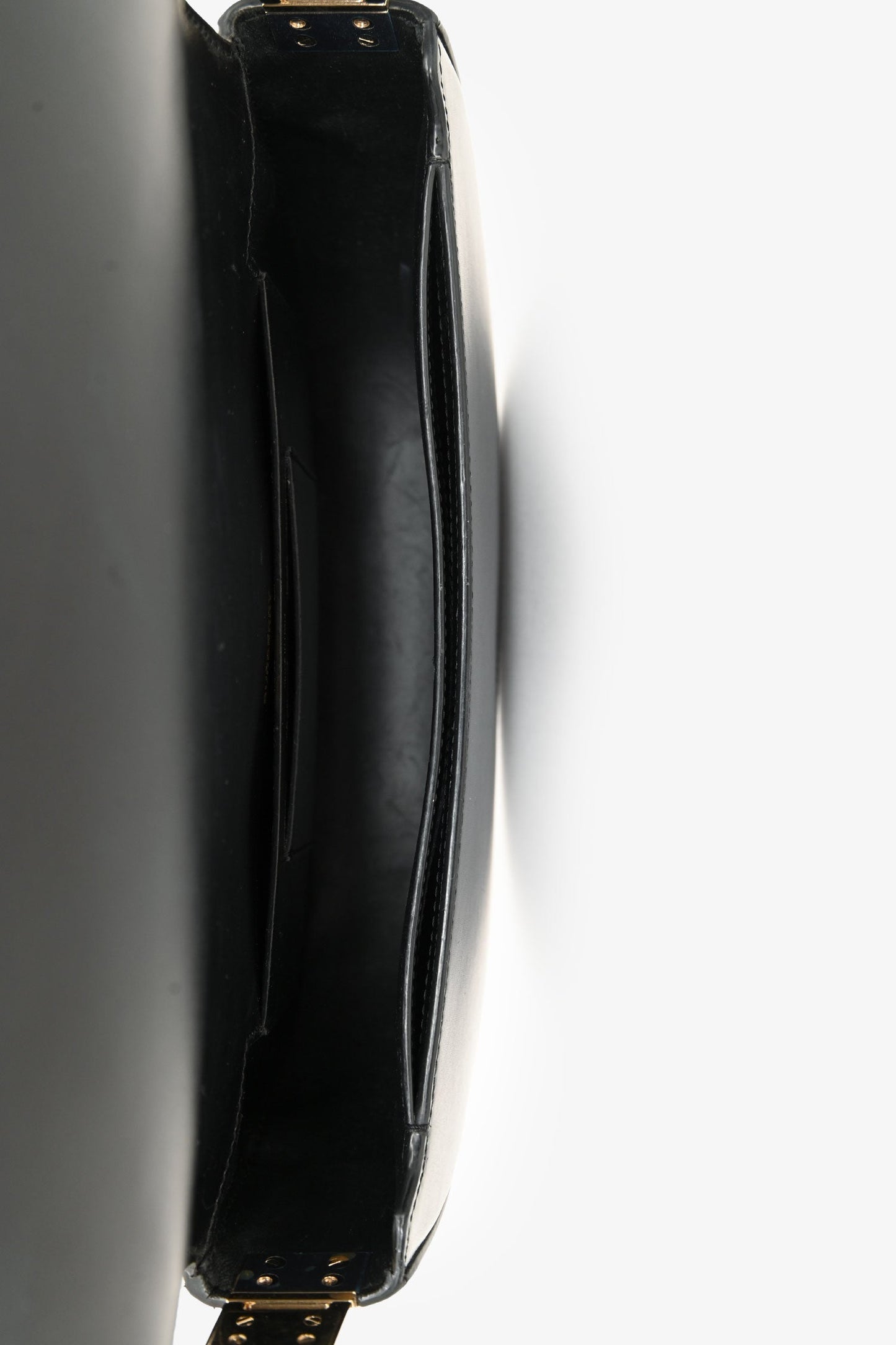 Burberry Black Leather Olympia Crossbody Bag