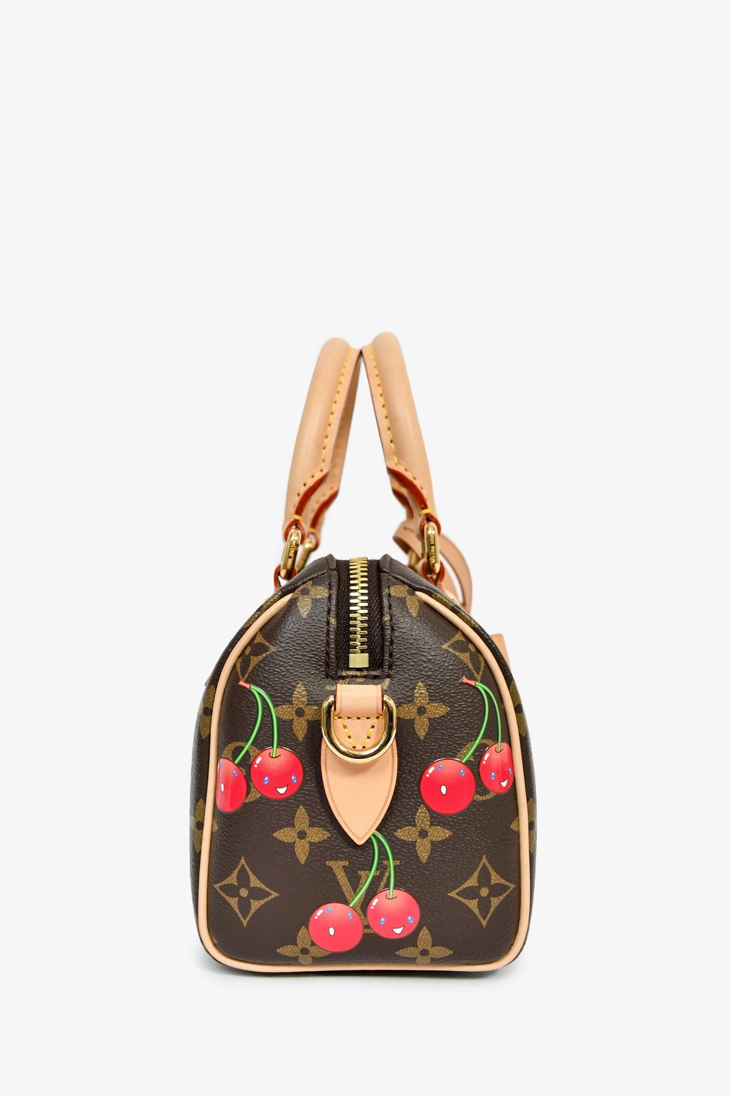 Louis Vuitton x Takashi Murakami Monogram Cherry Speedy Bandouliere