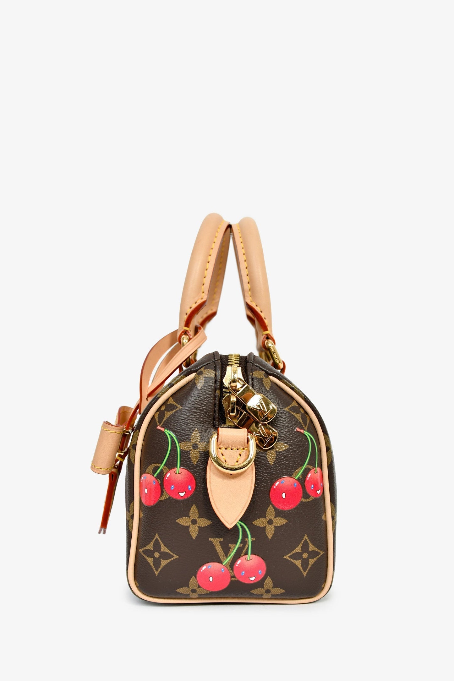 Louis Vuitton x Takashi Murakami Monogram Cherry Speedy Bandouliere