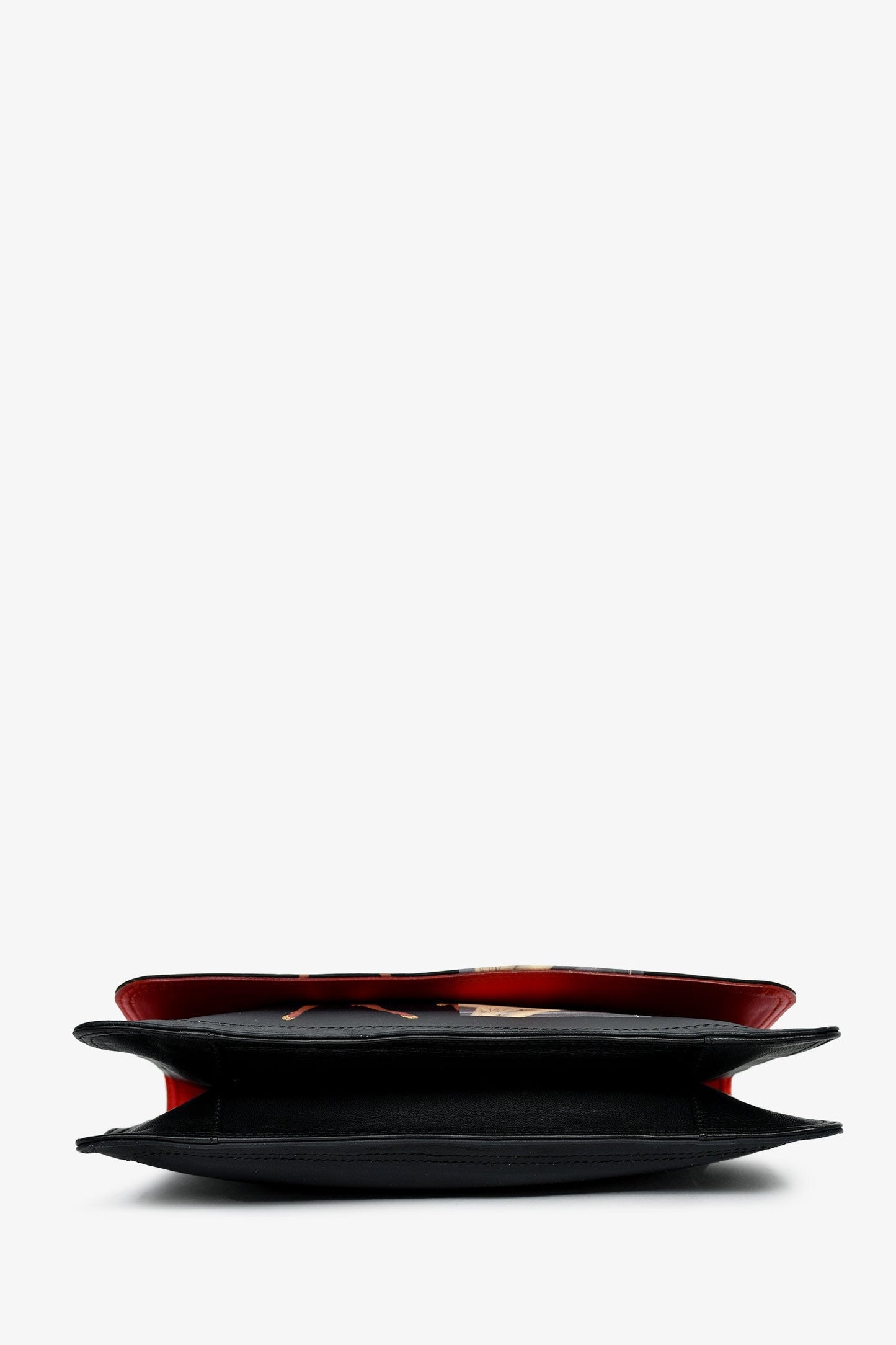 Givenchy x Disney Black Leather Bambi Clutch