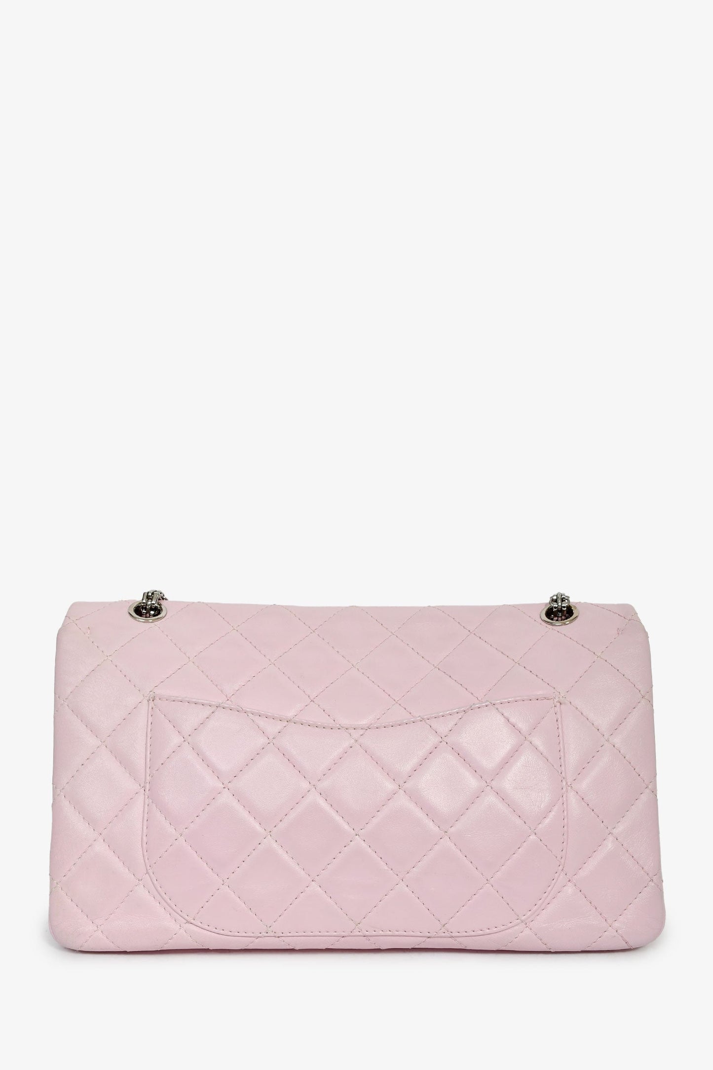 Chanel™ 2008-09 Rose Clair Purple Lambskin 2.55 Reissue 227 Shoulder Bag
