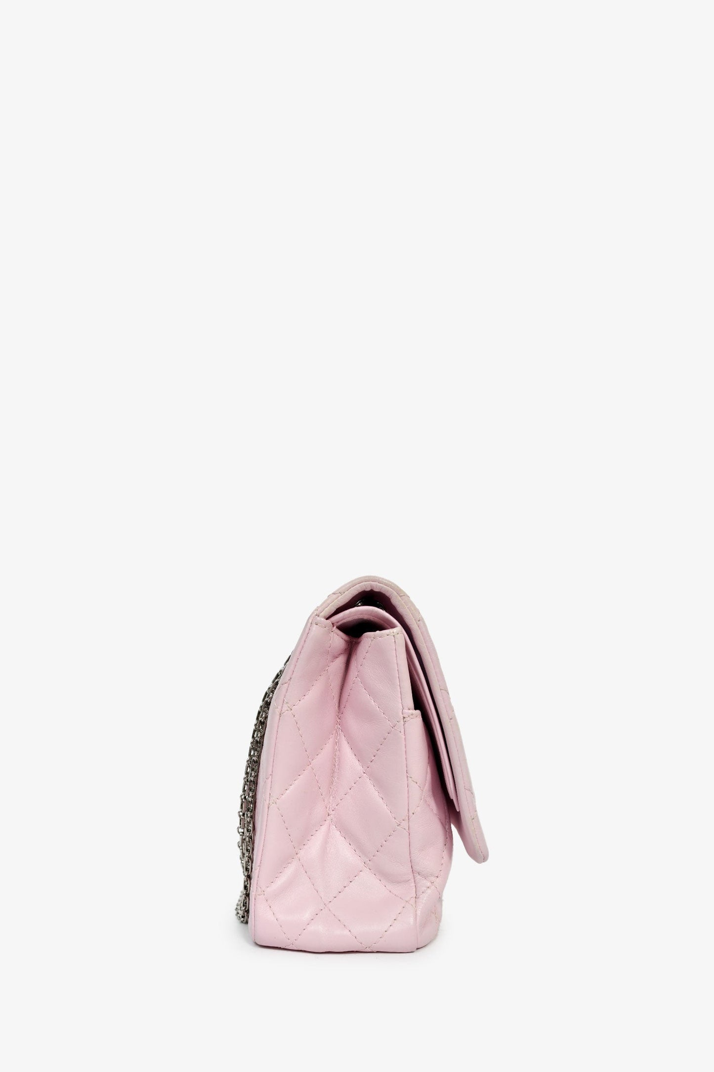 Chanel™ 2008-09 Rose Clair Purple Lambskin 2.55 Reissue 227 Shoulder Bag