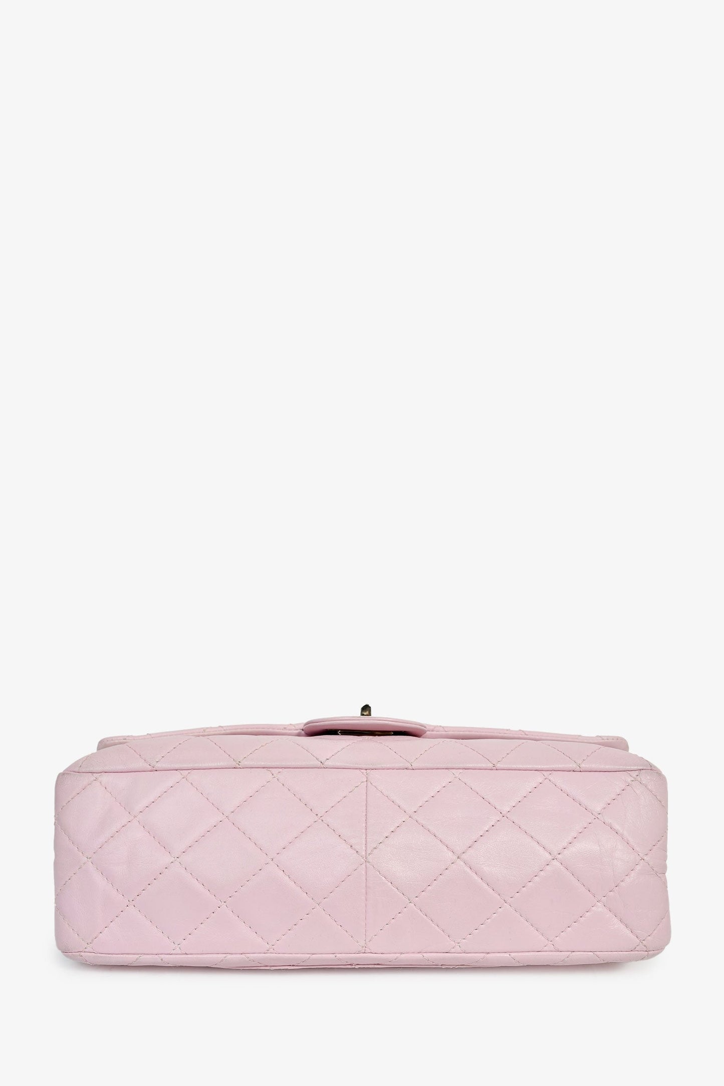 Chanel™ 2008-09 Rose Clair Purple Lambskin 2.55 Reissue 227 Shoulder Bag
