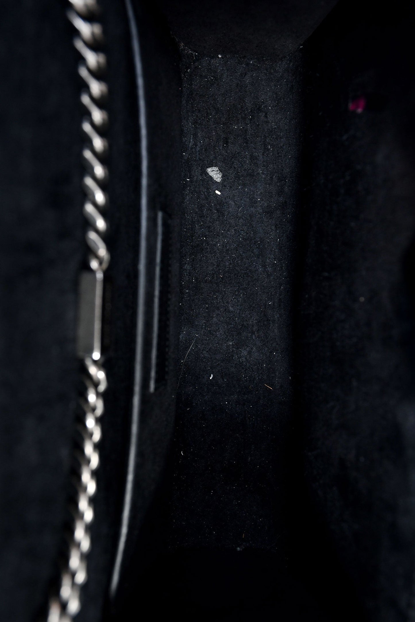 Saint Laurent Black Eel Monogram Sunset Shoulder Bag
