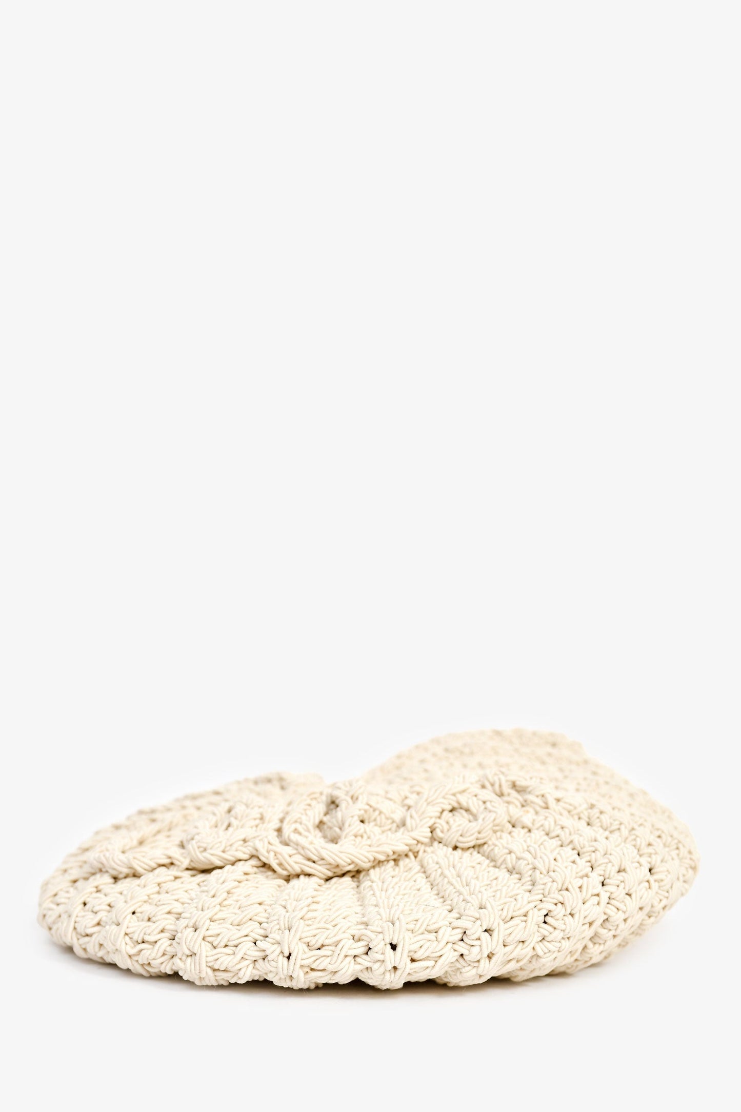 Chloe Cream Crochet 'Sea Treasures' Logo Crossbody Bag