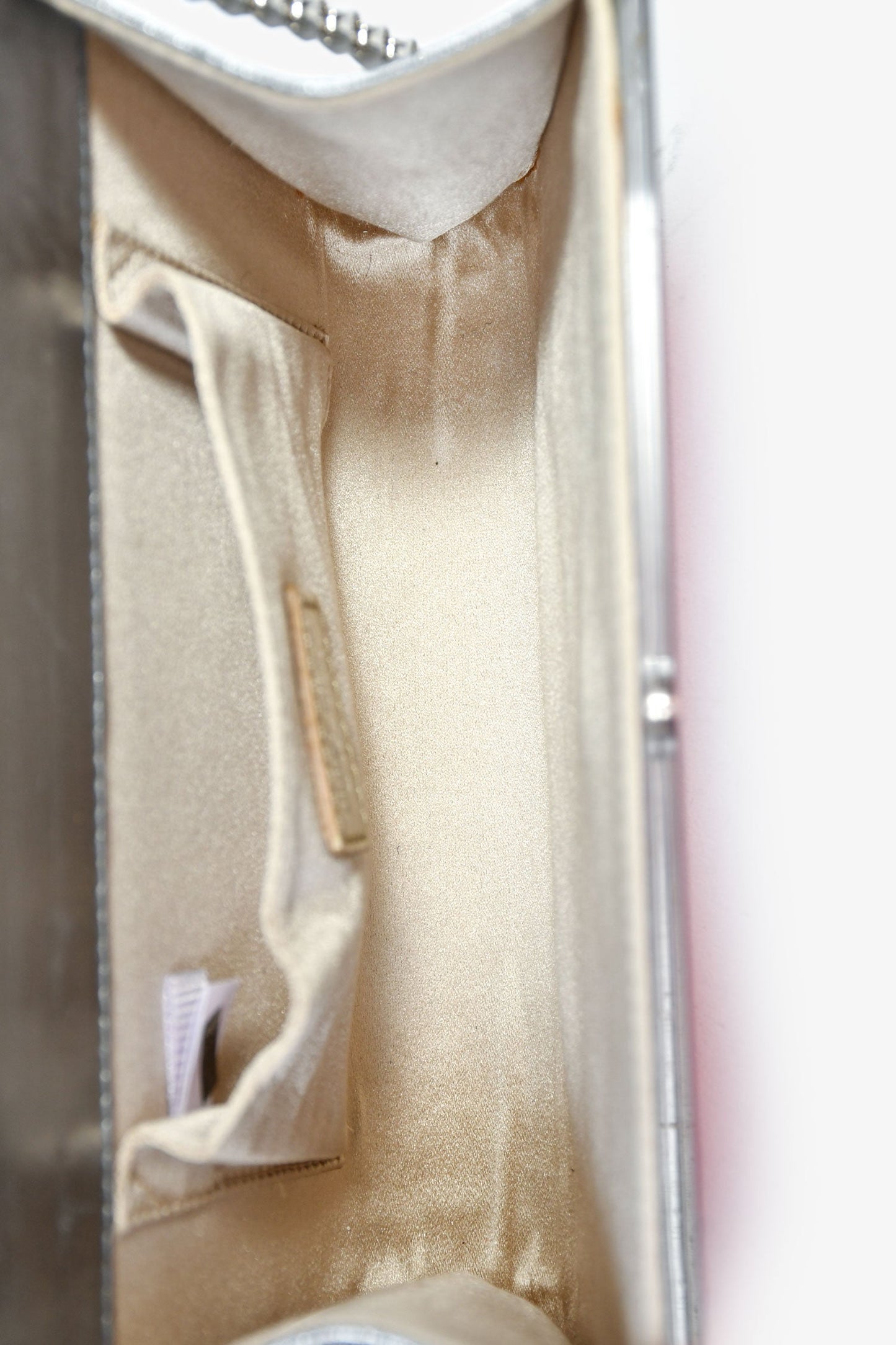 Jimmy Choo Red/Silver Acrylic Lips Clutch With Chain