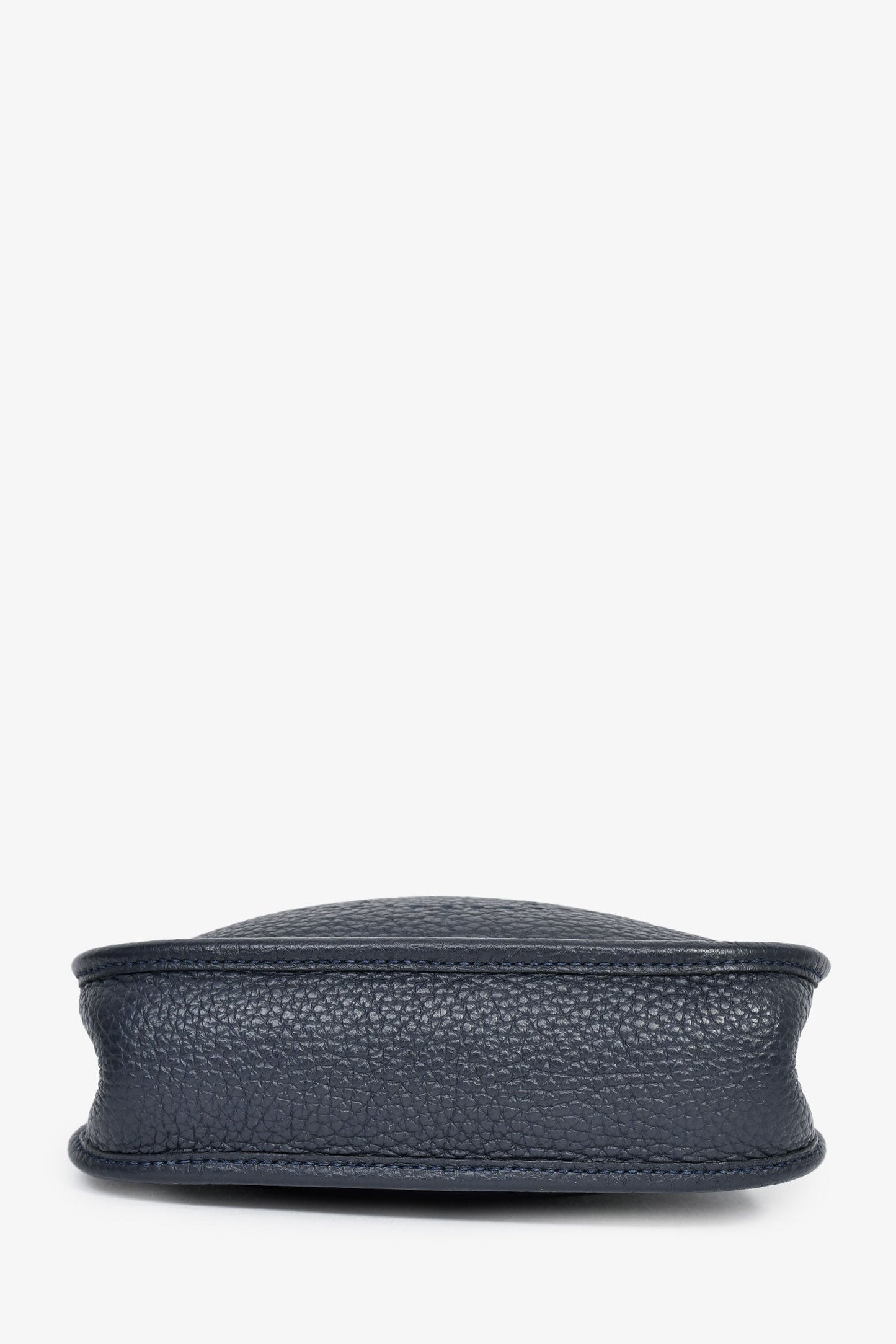 Hermès 2021 Navy Clemence Evelyne TPM Crossbody