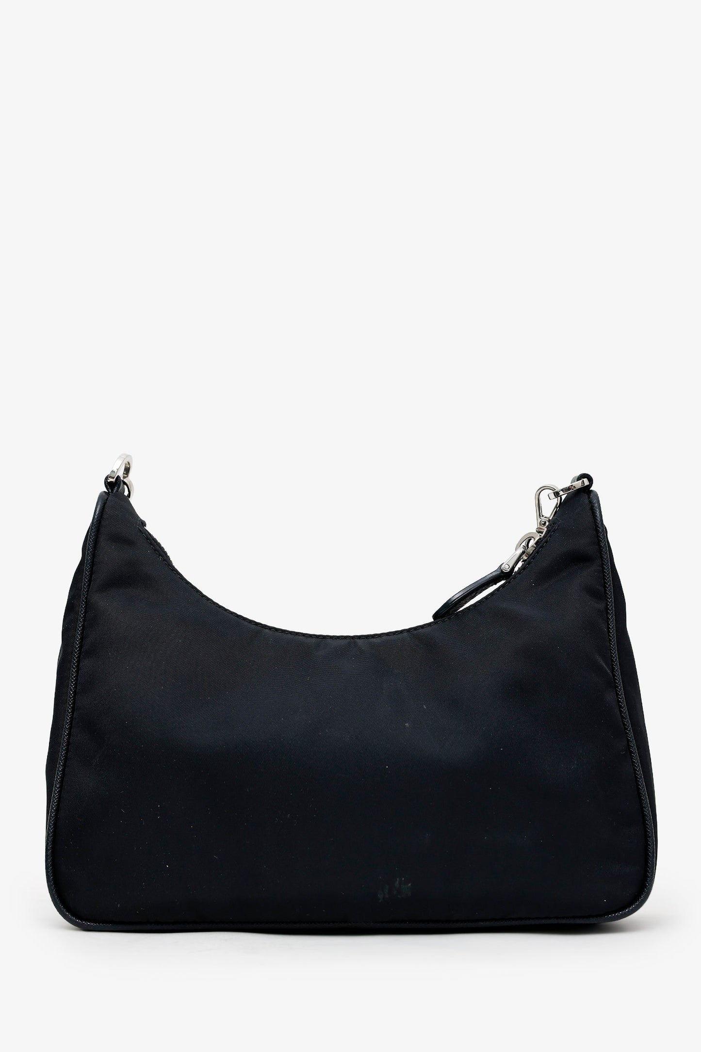Prada Black Re-Nylon Re-Edition 2005 Crossbody Bag With Strap + Pouch