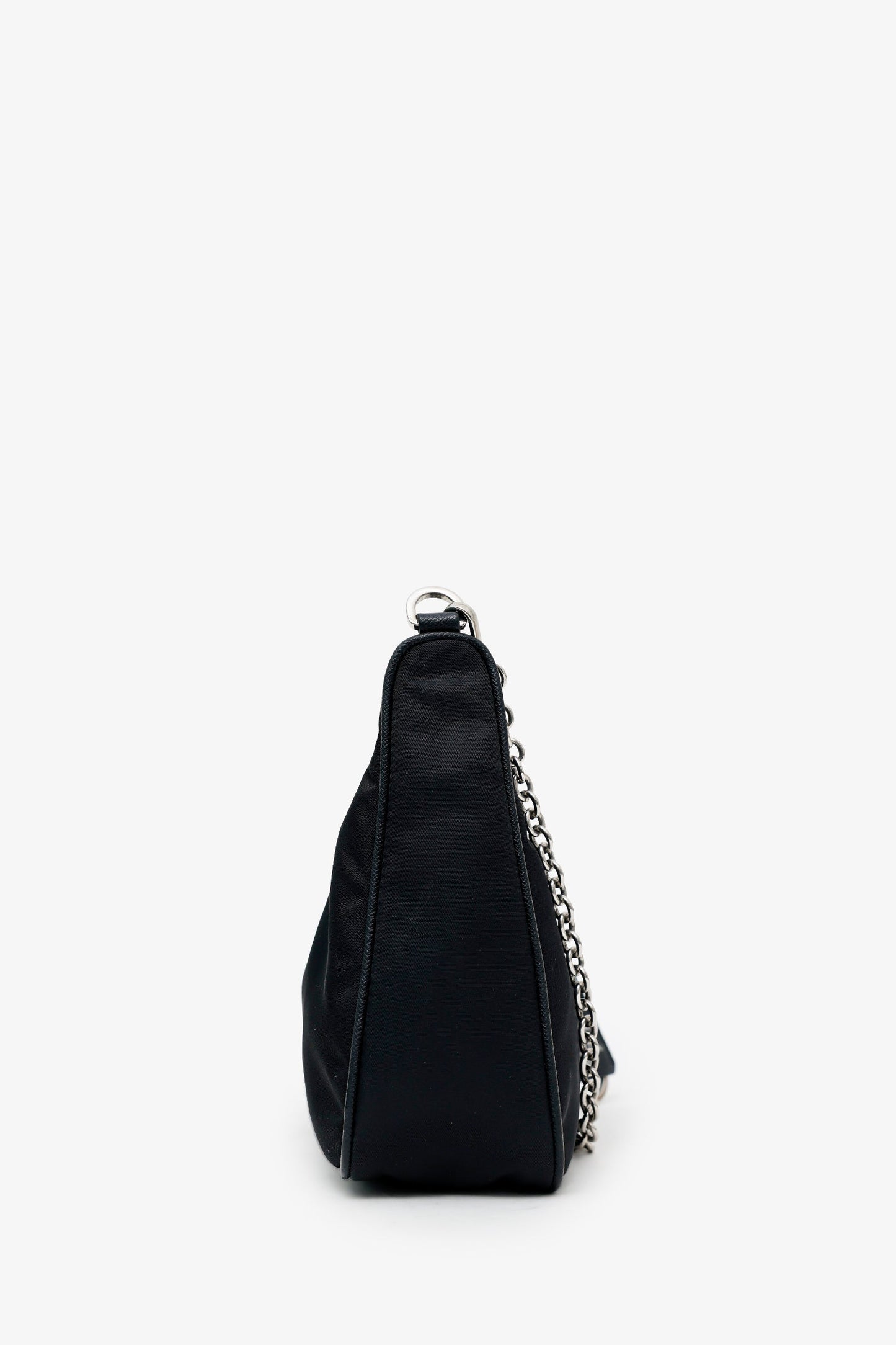Prada Black Re-Nylon Re-Edition 2005 Crossbody Bag With Strap + Pouch