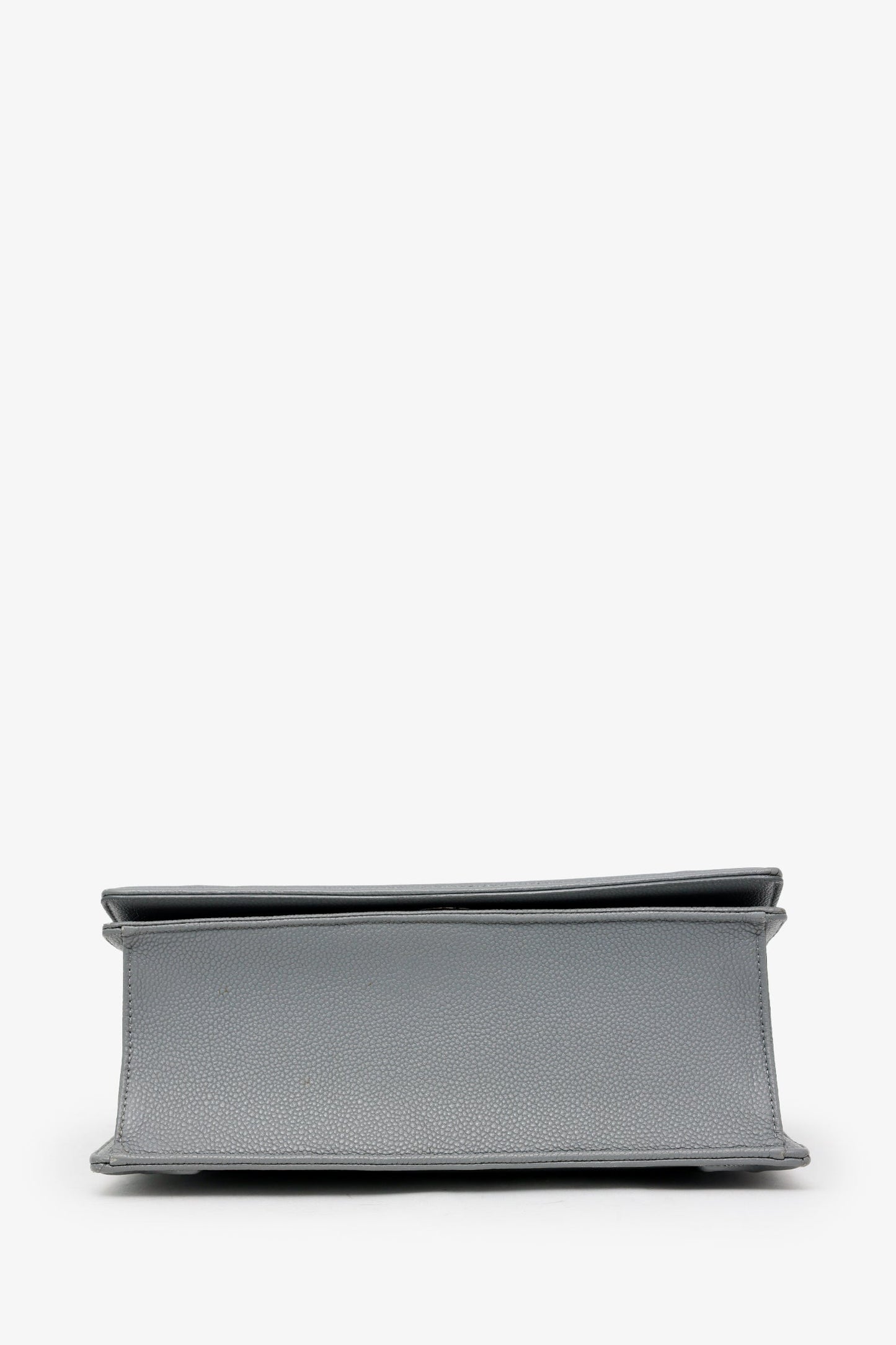 Christian Dior Grey Leather Cannage 'Dioramma' Shoulder Bag