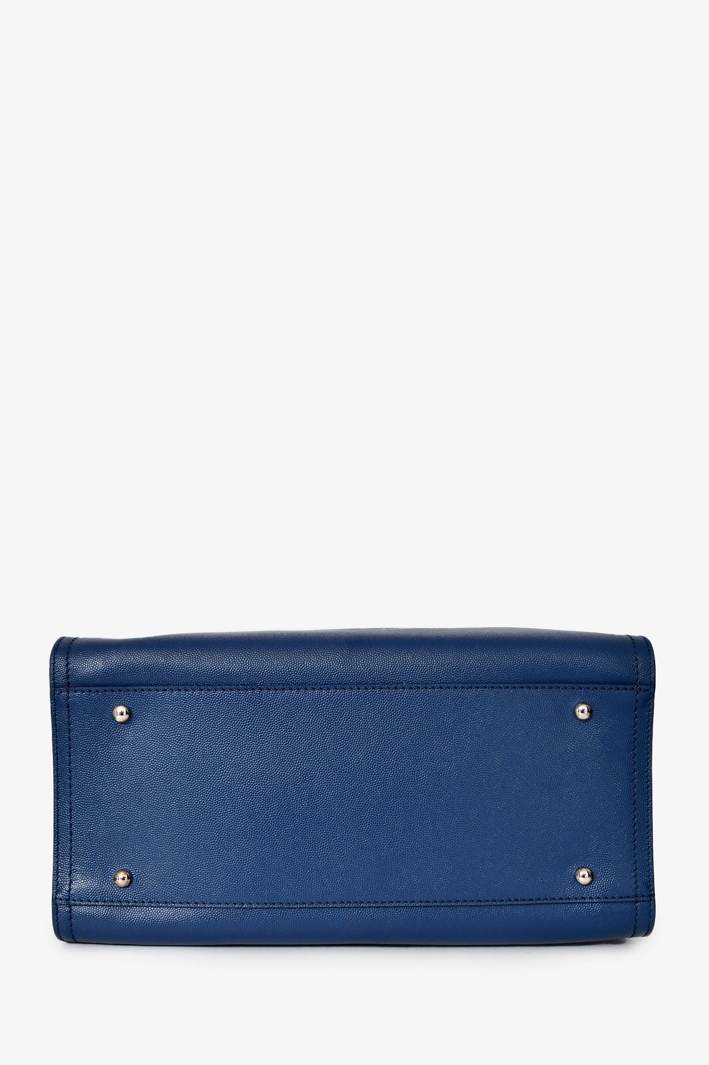 Chanel™ 2018 Navy Blue Caviar New Small Deauville Tote