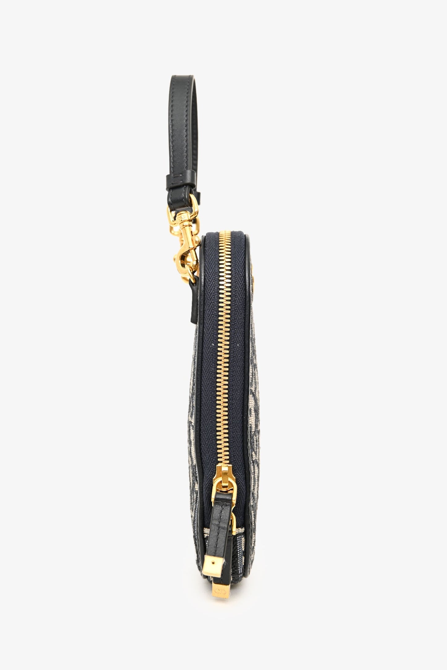 Christian Dior 2021 Oblique 30 Montaigne Phone Holder With Chain