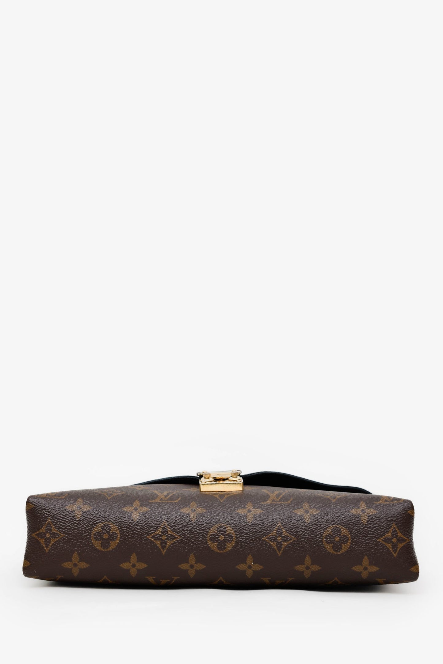 Louis Vuitton 2016 Black Monogram Pallas Chain Bag